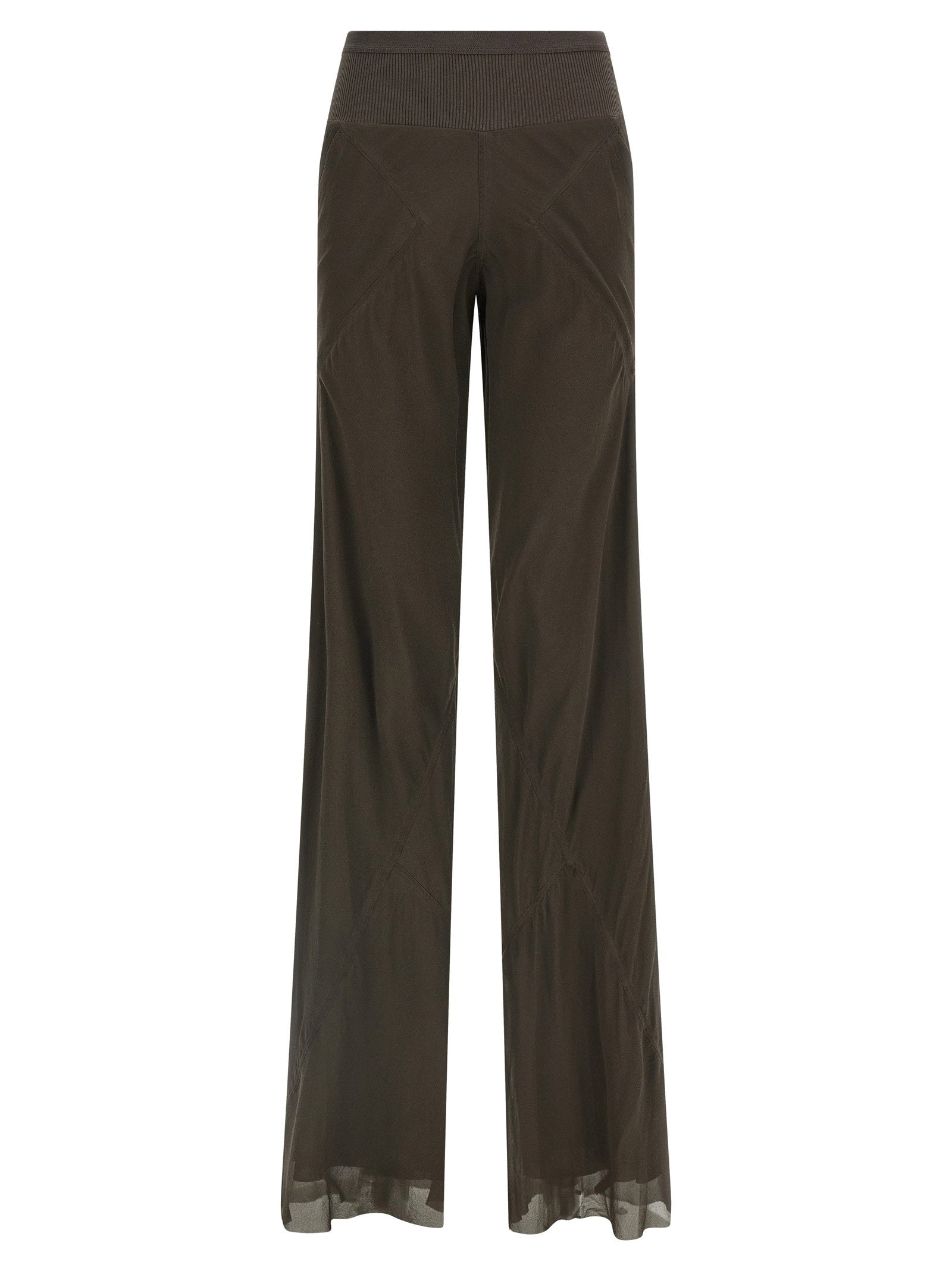 Rick Owens Bias Pants – 100% silk