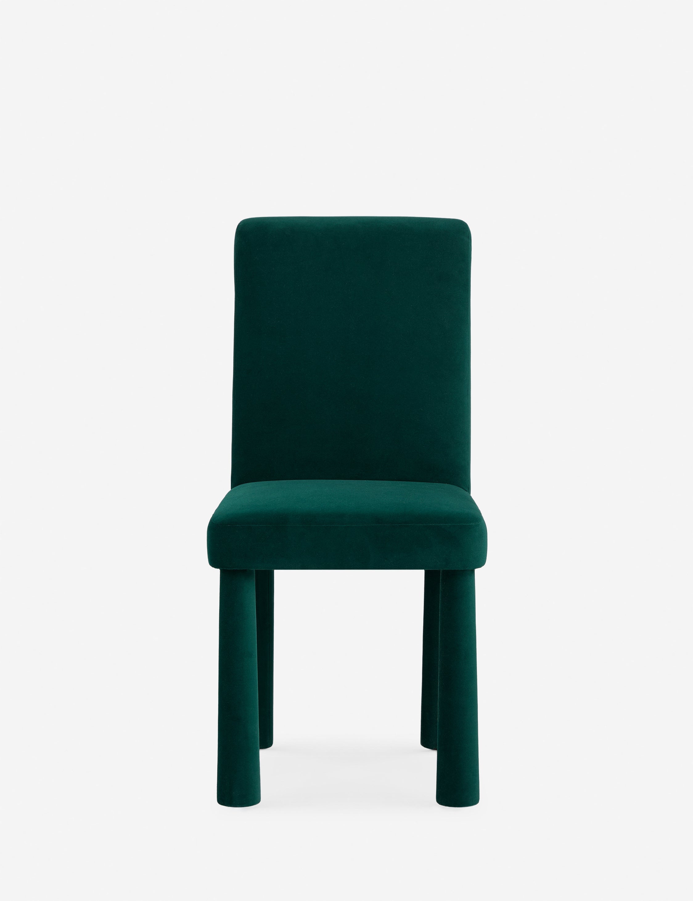 Lulu and Georgia Ballantine Dining Chair – Teal Modern Velvet