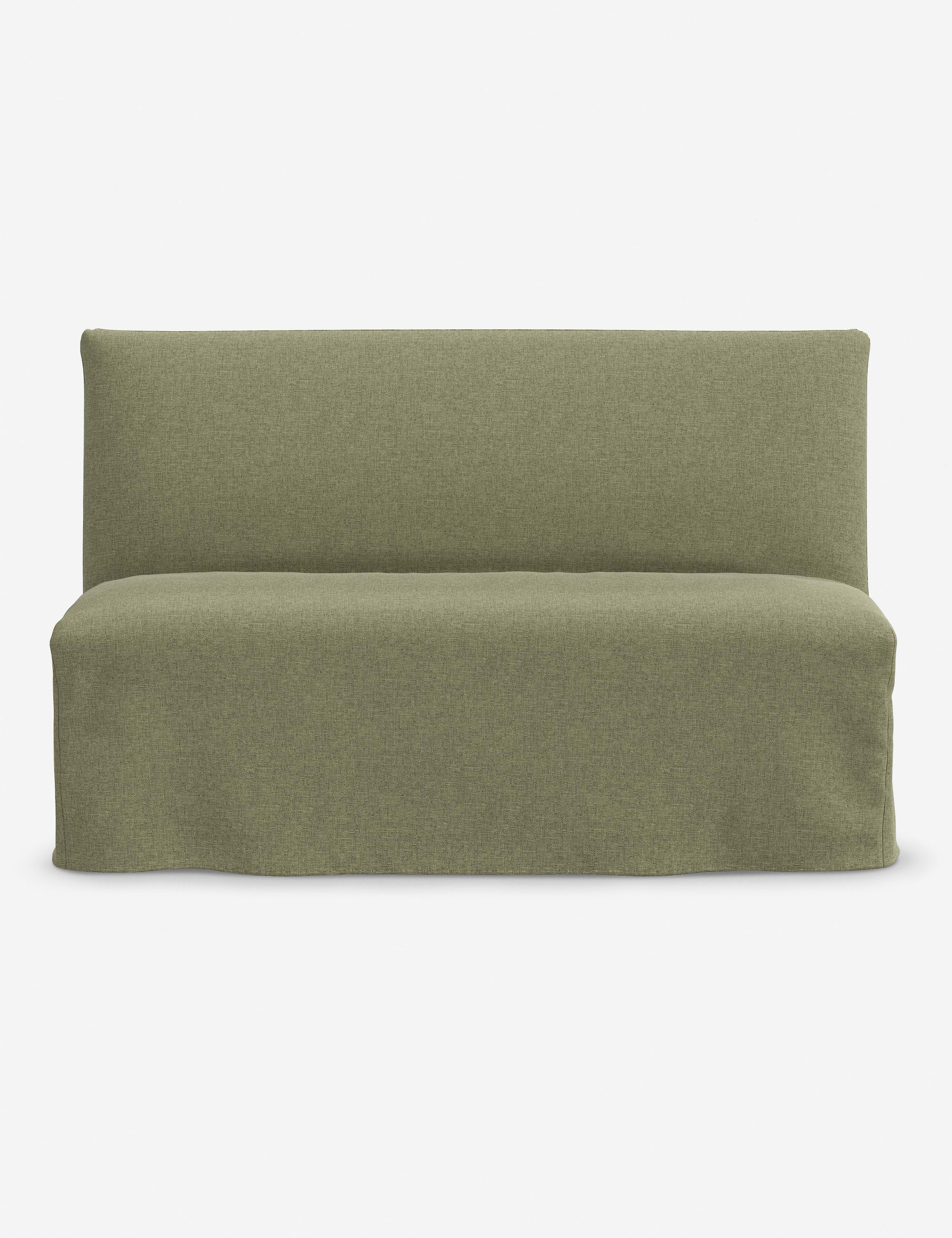 Lulu and Georgia Haddan Slipcover Dining Bench - view 7