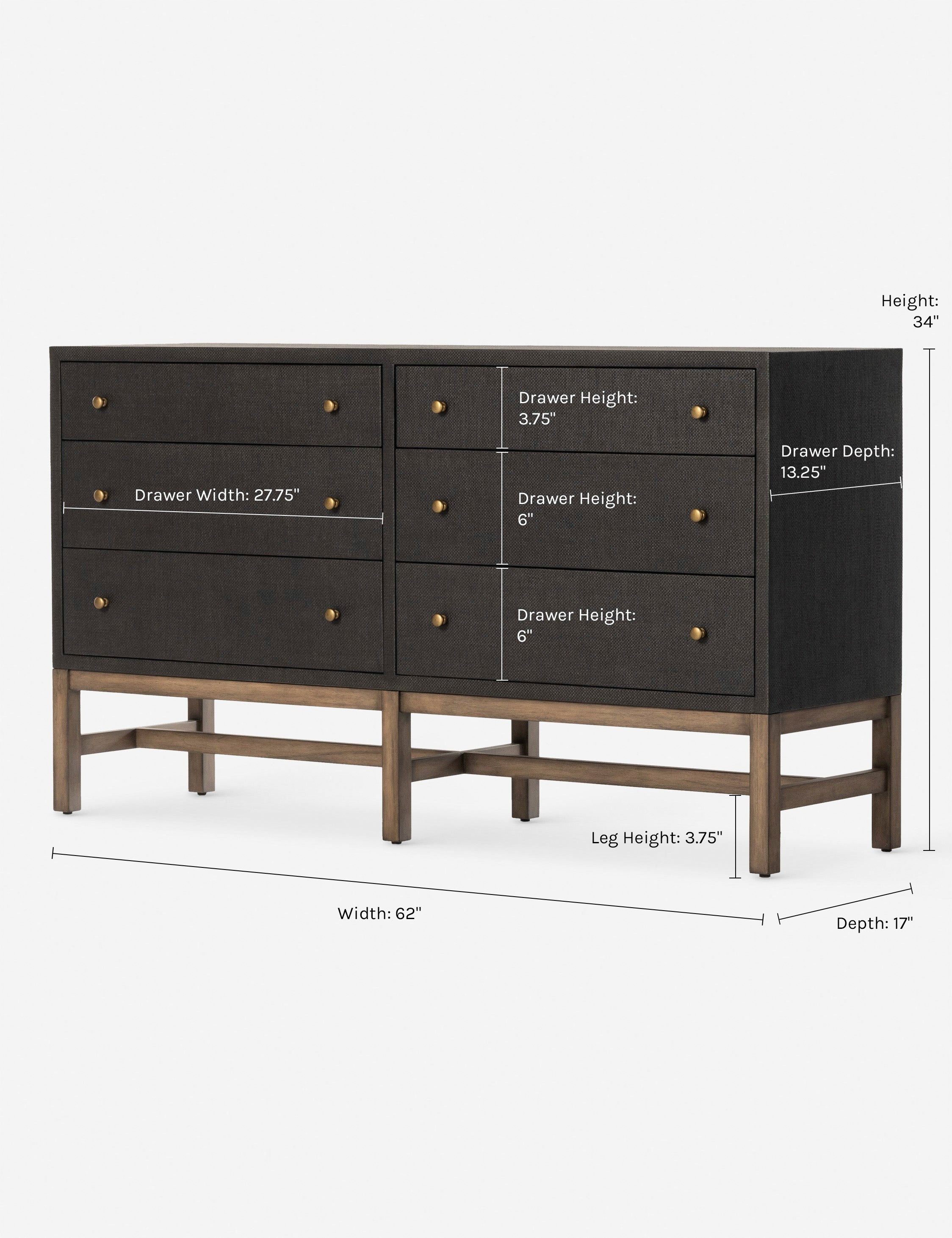Lulu and Georgia Darina Dresser – Black - view 6