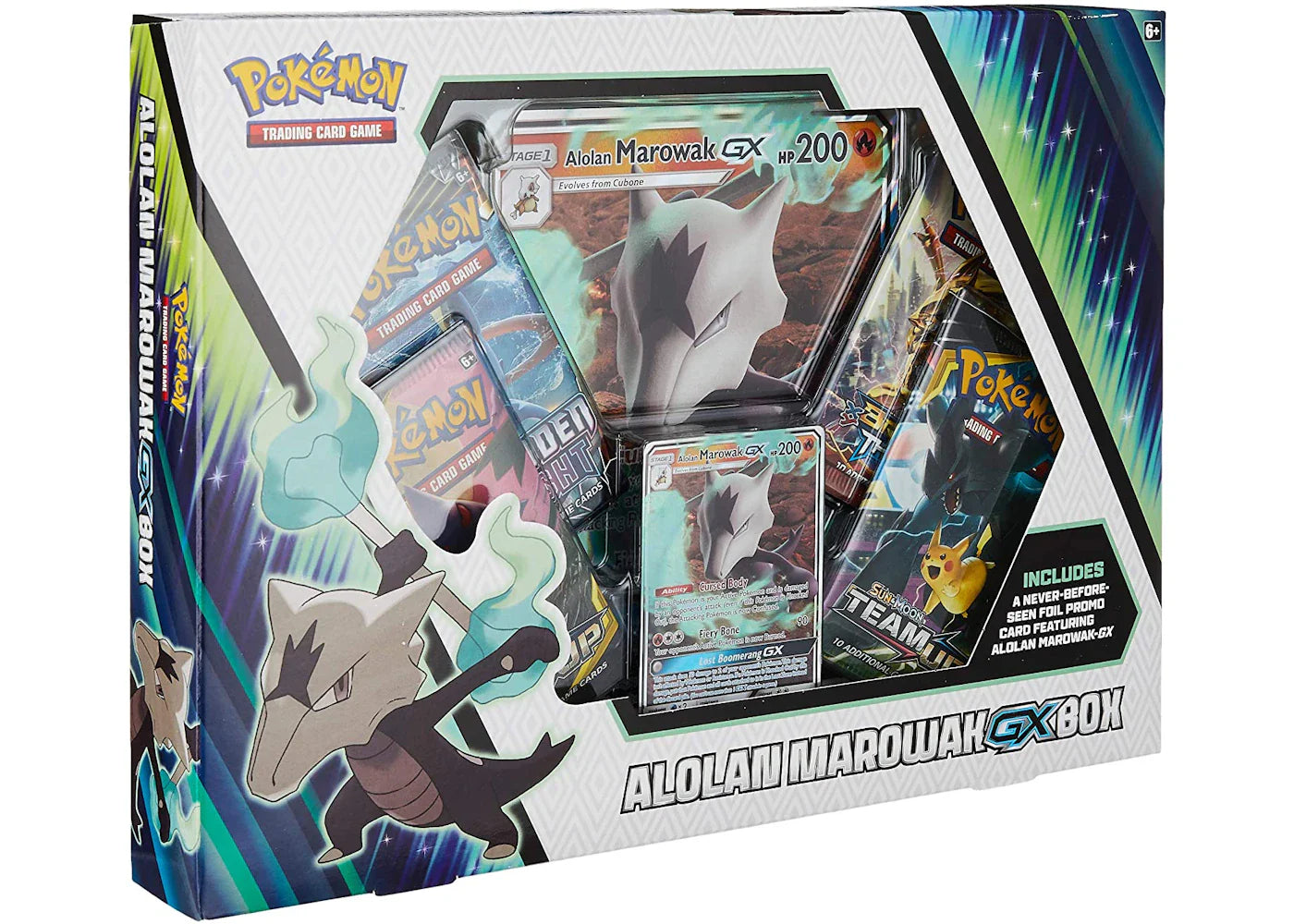 Pokémon 2019 Pokemon TCG Alolan Marowak GX Box