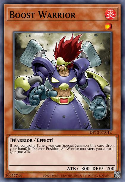 Yu-Gi-Oh! Boost Warrior - BLAR-EN063 - Ultra Rare - 1st Edition