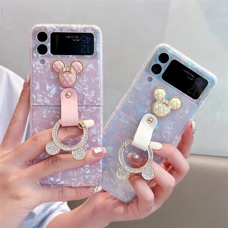 Peeperly Elegant Conch Ring Grip Case - Samsung