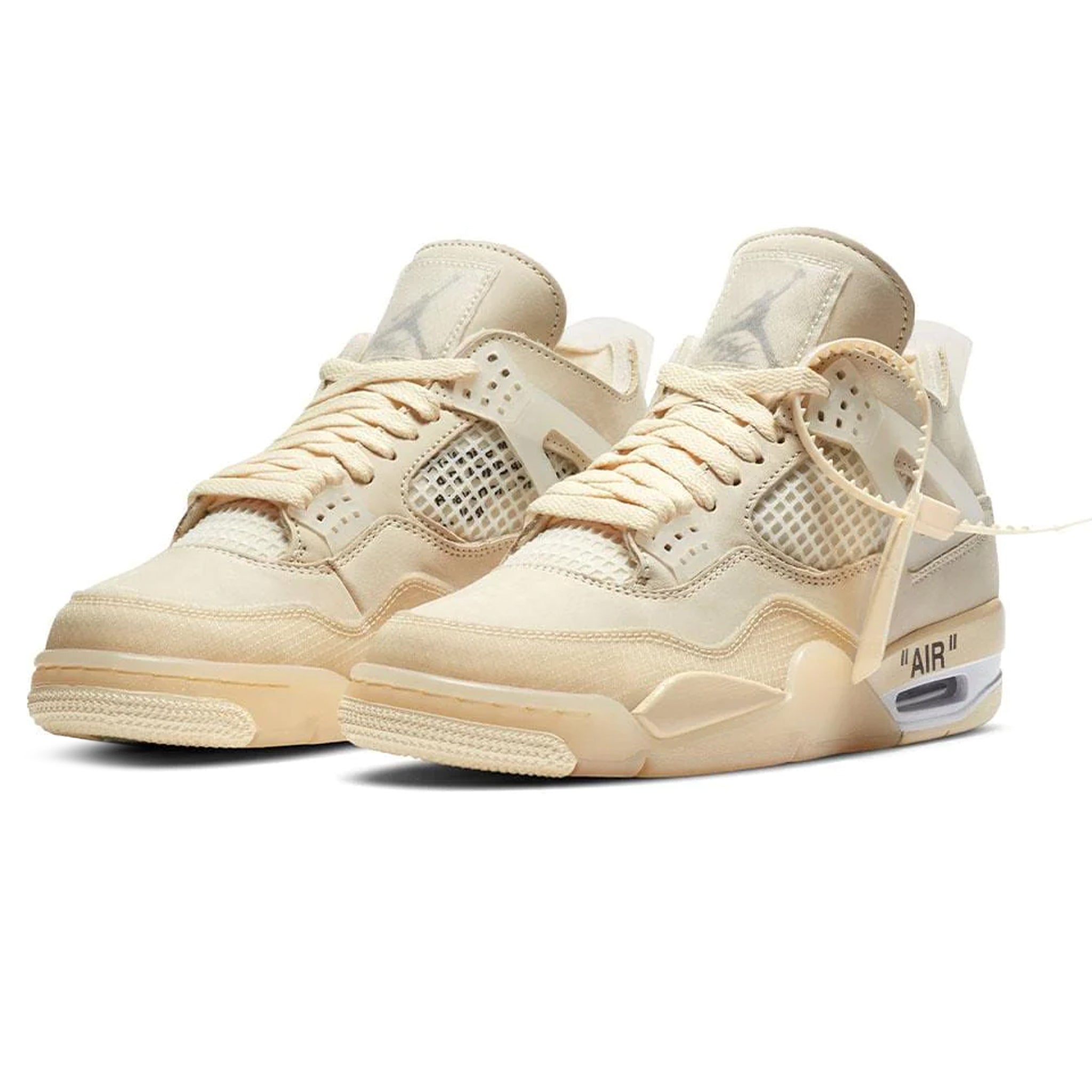 Air Jordan 4 x Off White Sail (W) – Beige - view 2