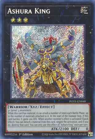 Yu-Gi-Oh! Ashura King - POTE-EN048 - Secret Rare - Unlimited