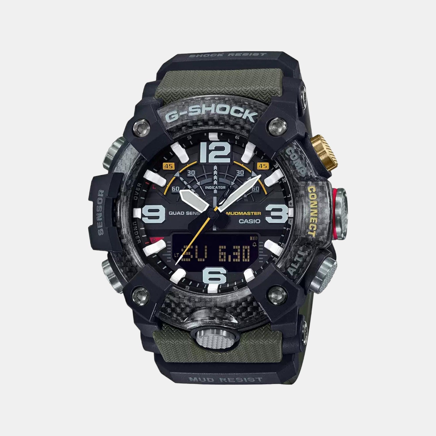 Casio G-Shock Men Quartz Black Dial Analog-Digital Resin Watch G973
