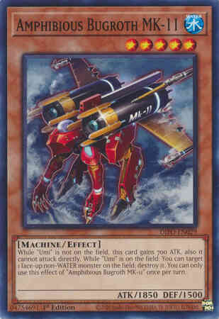 Yu-Gi-Oh! Amphibious Bugroth MK-11 - DIFO-EN029 - Common - 1st Edition