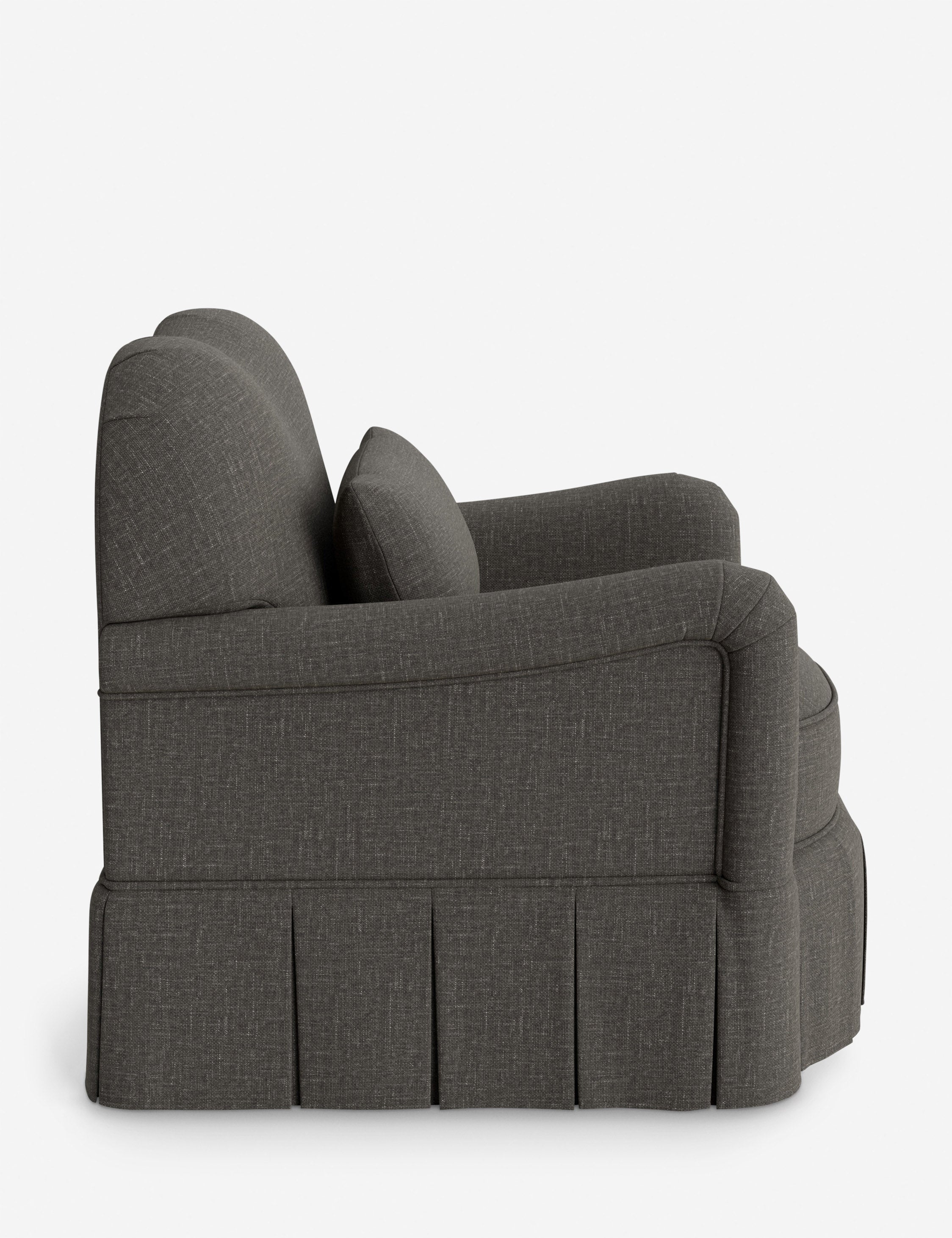 Lulu and Georgia Middleton Skirted Accent Chair by Ginny Macdonald - view 94