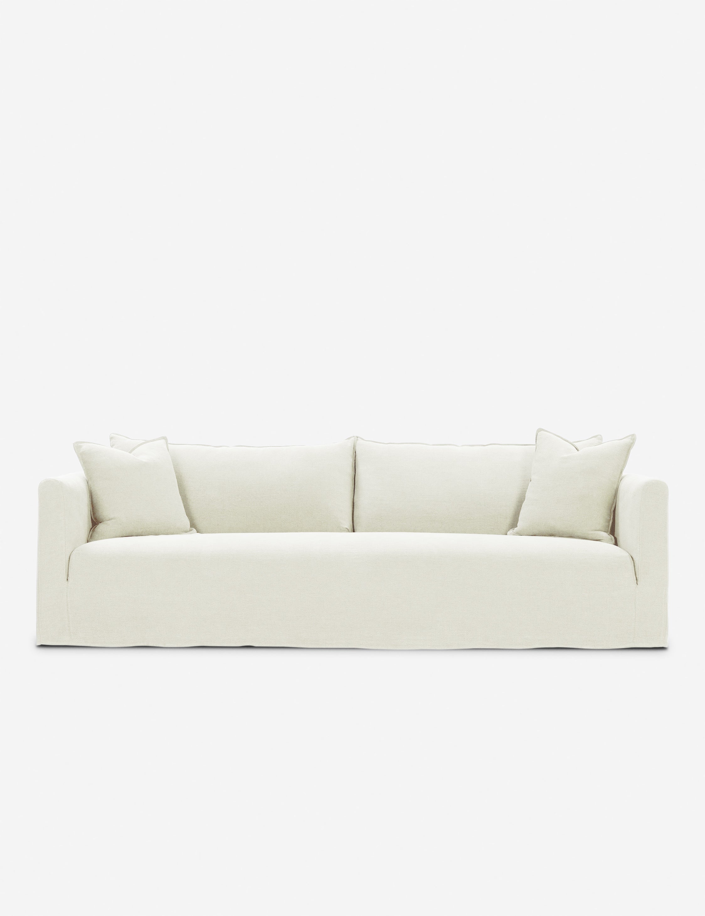 Lulu and Georgia Seton Slipcover Sofa - view 4