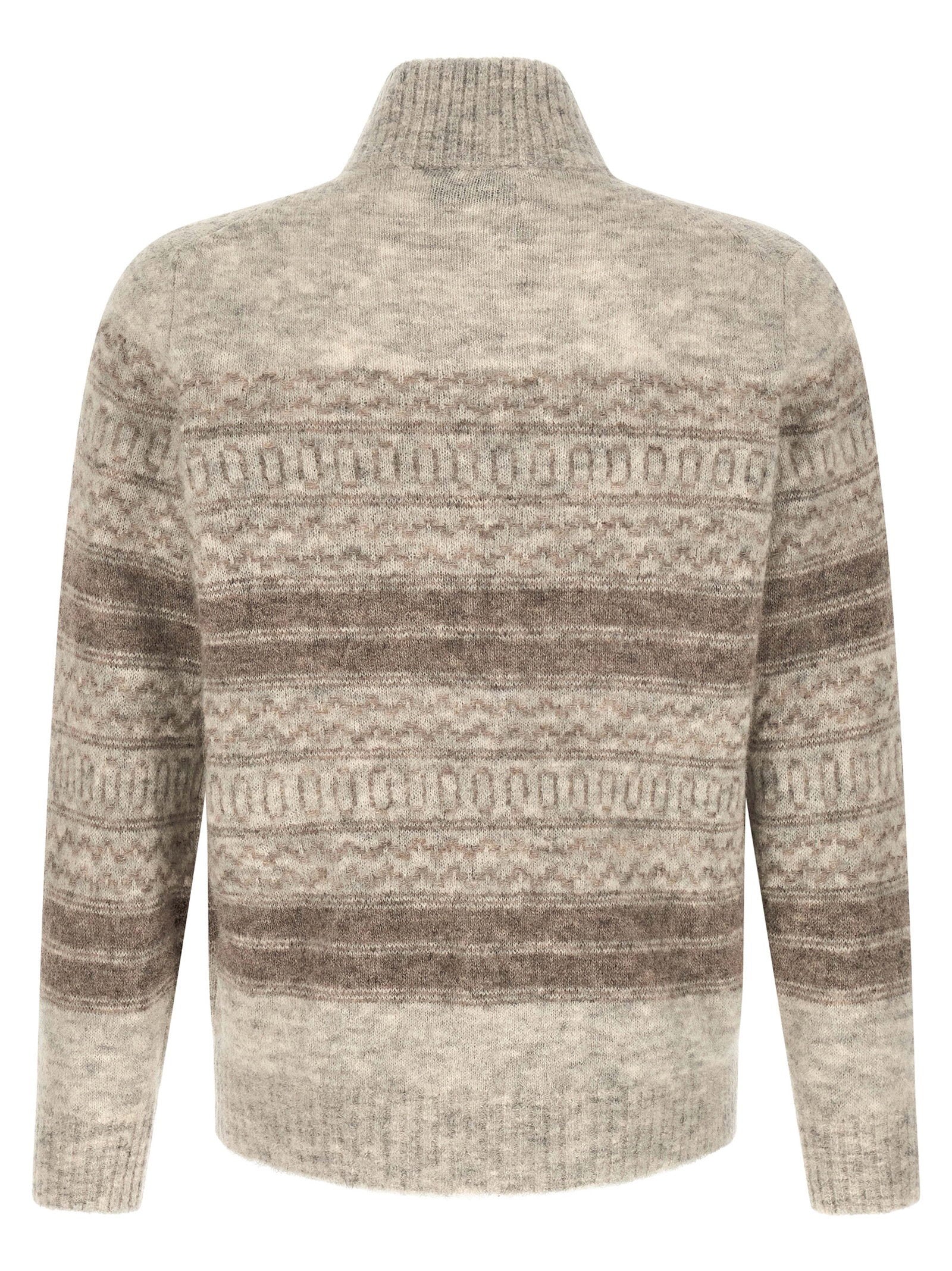 Brunello Cucinelli Nordic Jacquard Cardigan - view 2