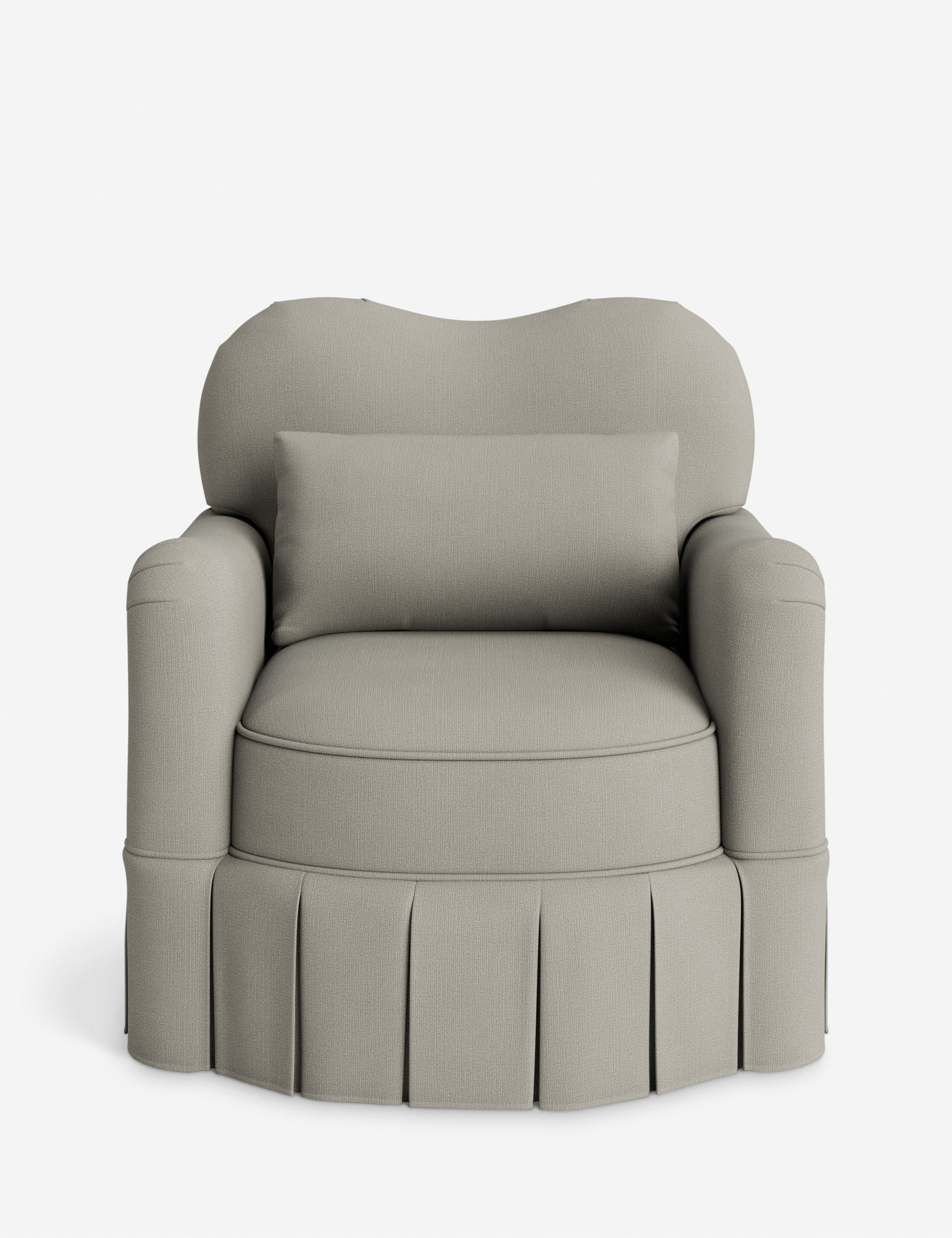 Lulu and Georgia Middleton Skirted Accent Chair by Ginny Macdonald - view 56