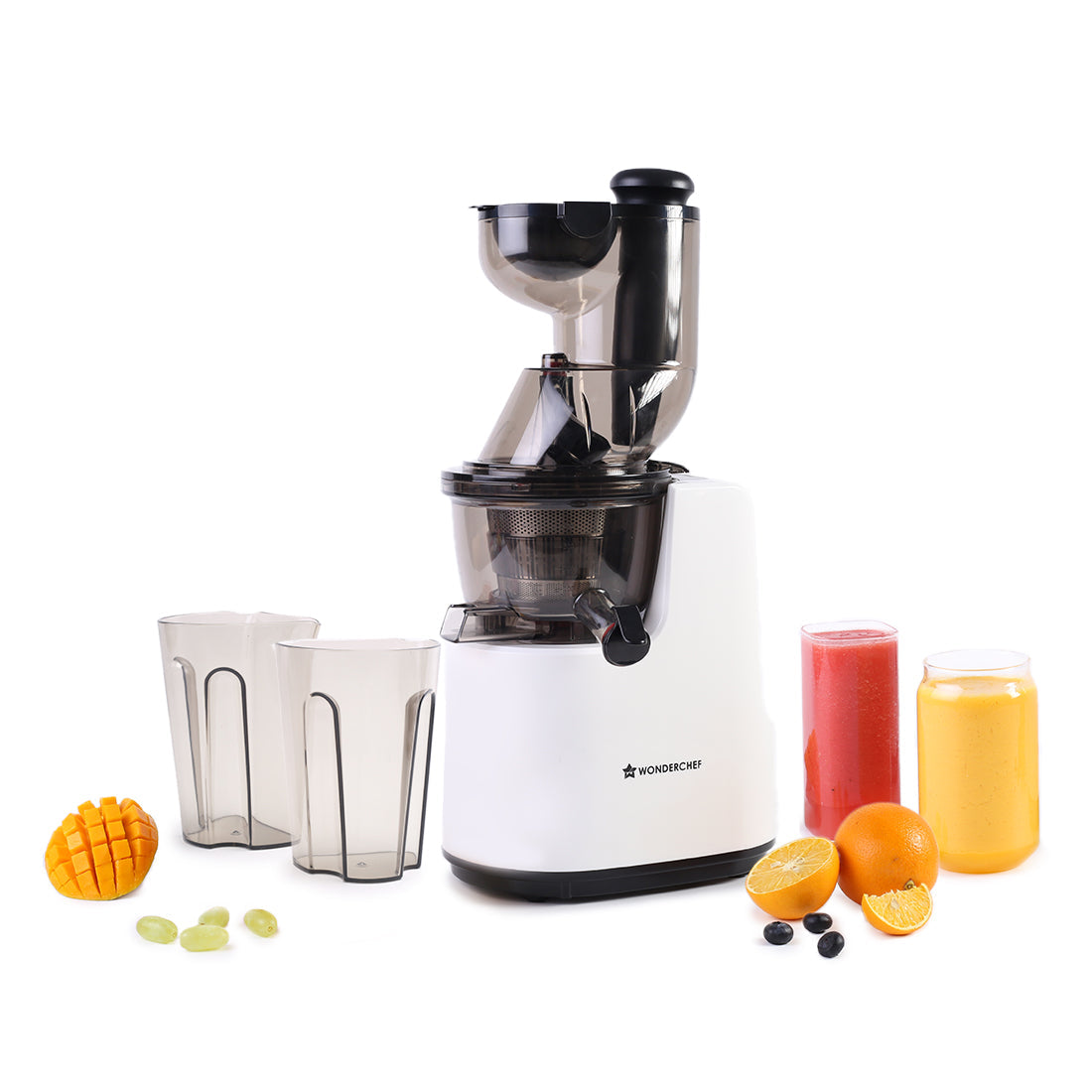 Wonderchef Regenta Full Fruit Juicer | Professional Cold Press | High Juice Yield