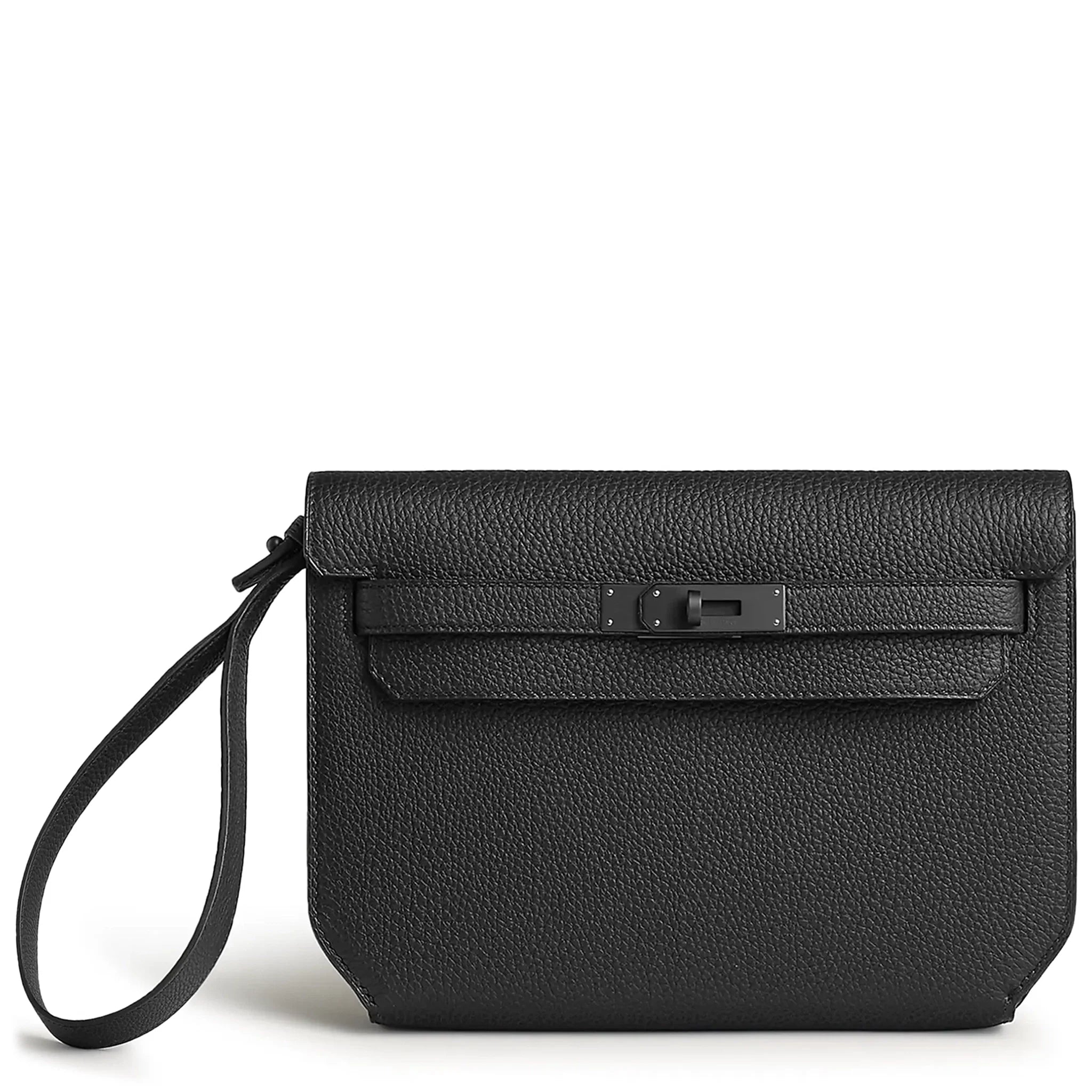 Hermès Paris Hermès Kelly Depeches 25 Togo Monochrome Palladium Hardware