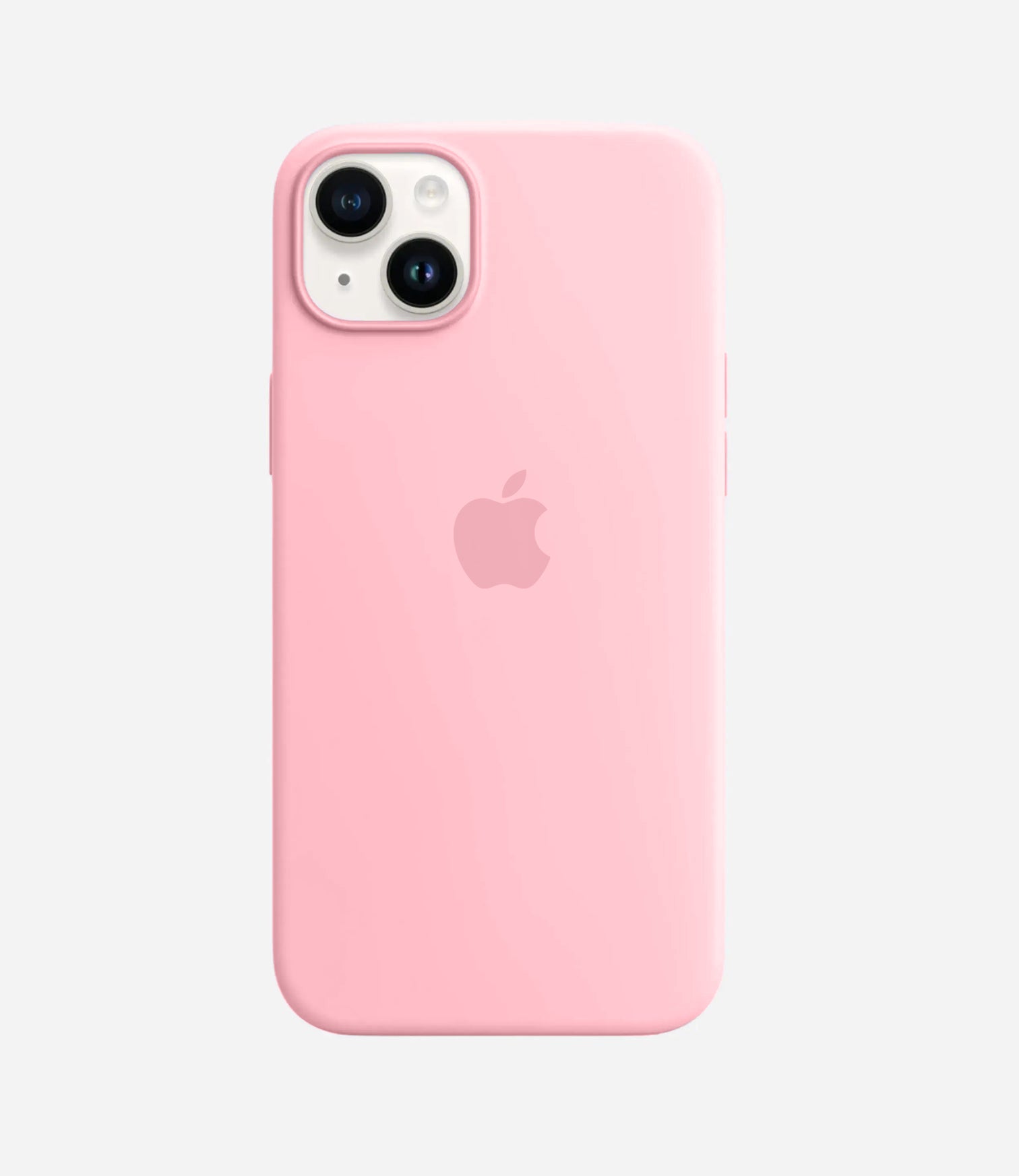 The Case Company Solid Pink Soft Silicone iPhone Case