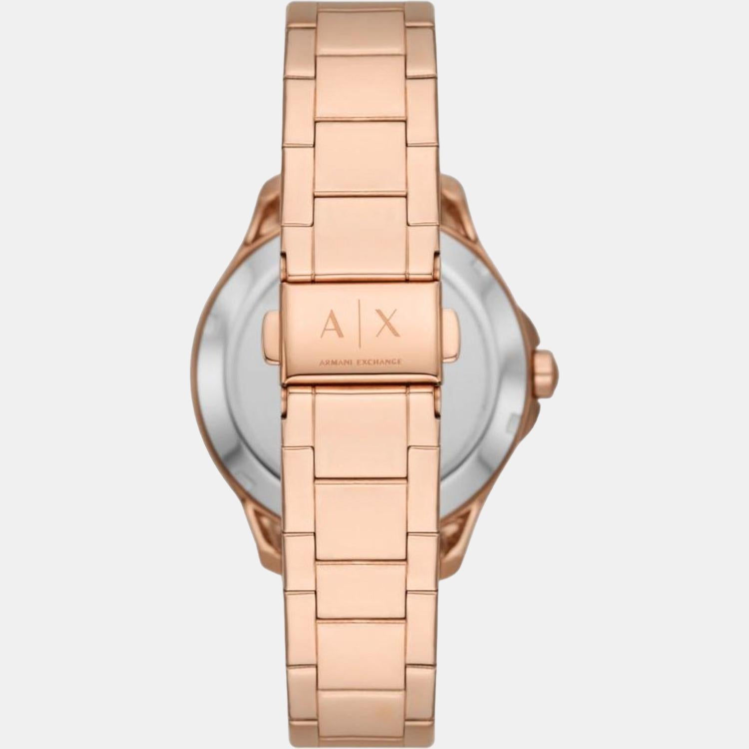 Armani Exchange Hampton Women Automatic Rose Gold Dial Analog Stainless Steel Watch AX5262 - view 2