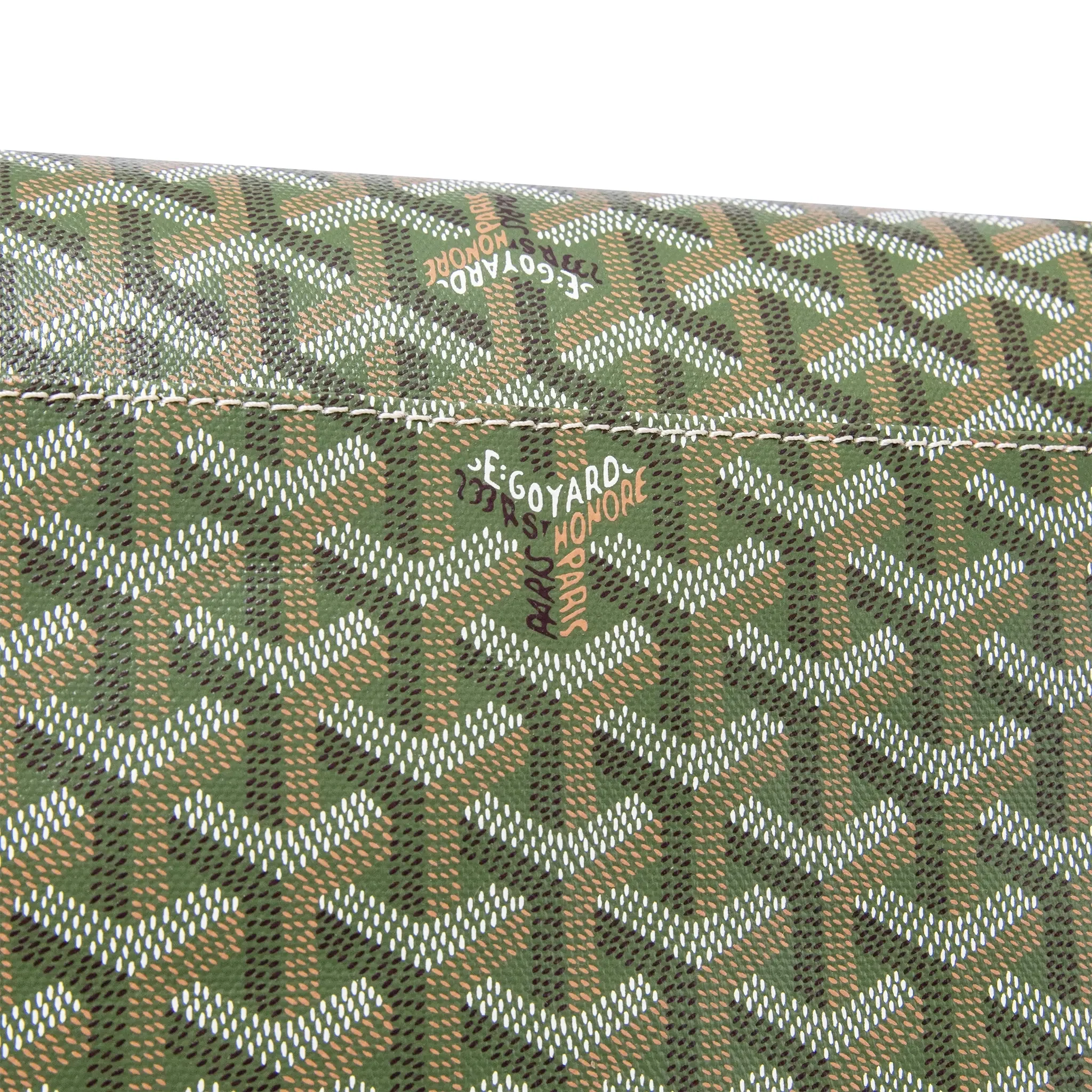 Goyard Capetien MM Khaki Messenger Bag - view 6