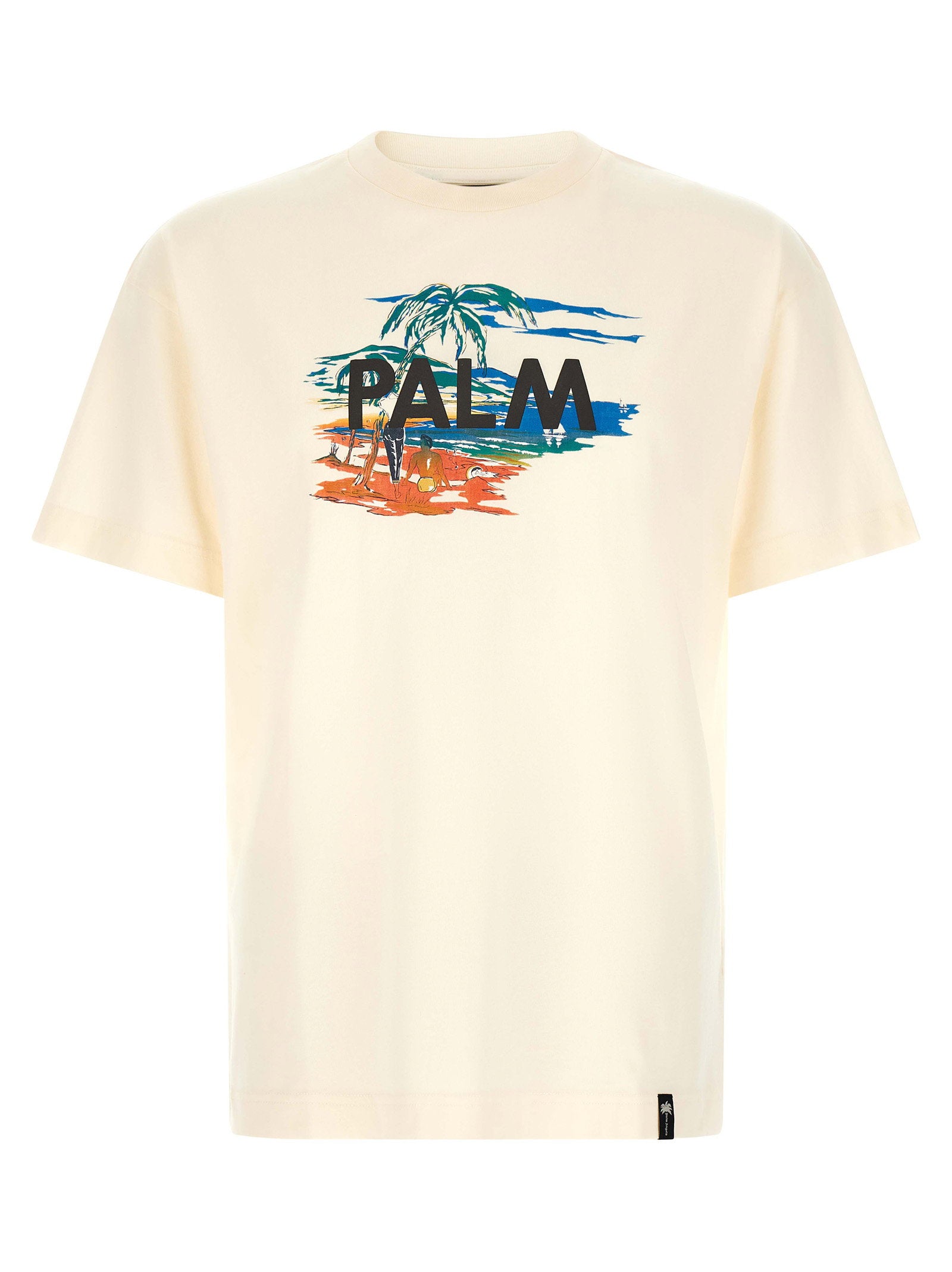 Palm Angels Graphic Print T-shirt – 100% cotton