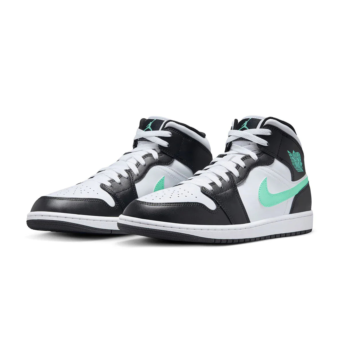 Air Jordan 1 Mid Green Glow Sale - view 2