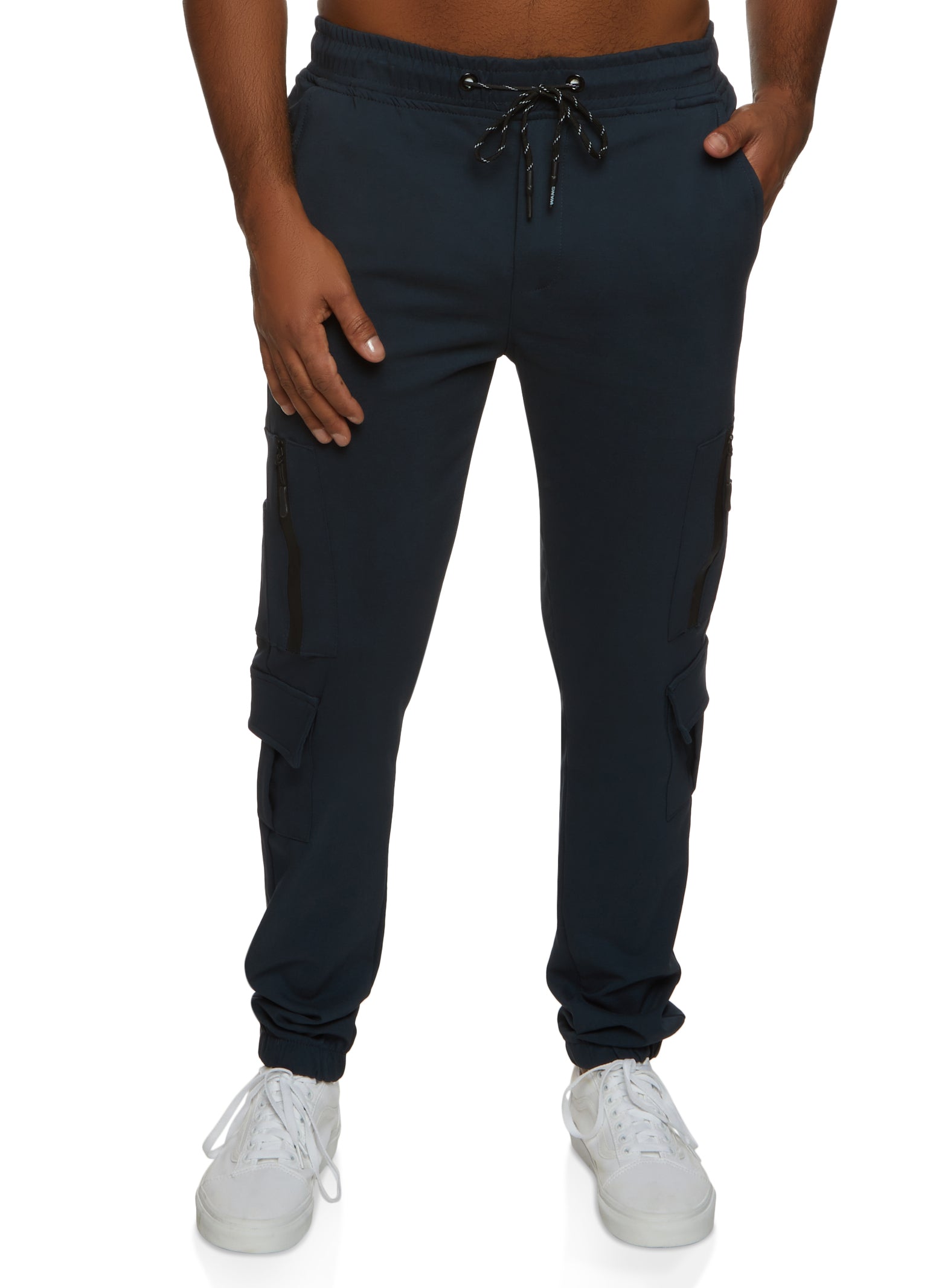 Rainbow Shops Mens Cargo Joggers