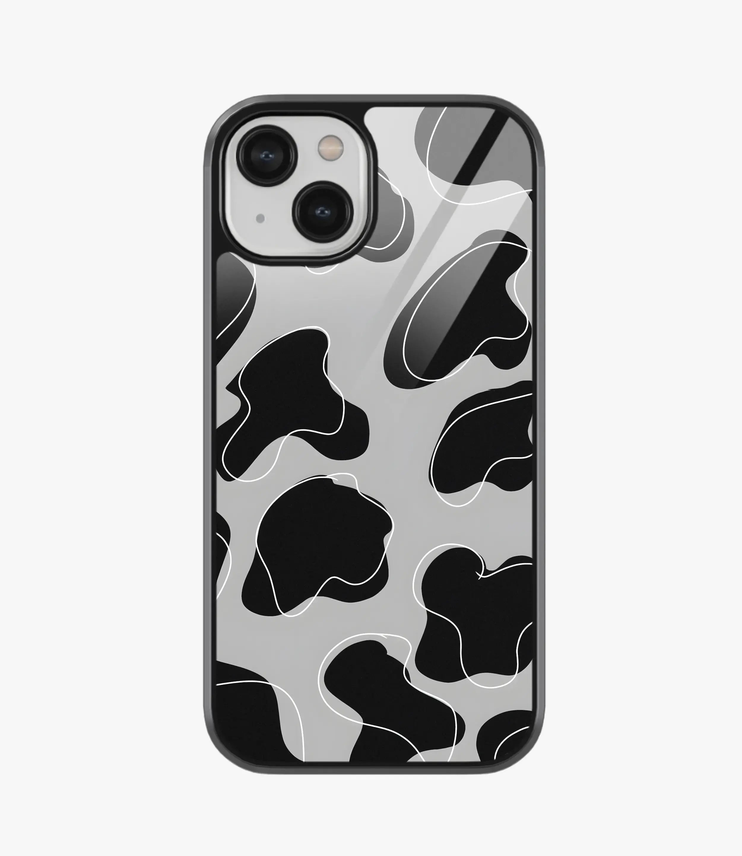 The Case Company Black Mosaic Glass Case
