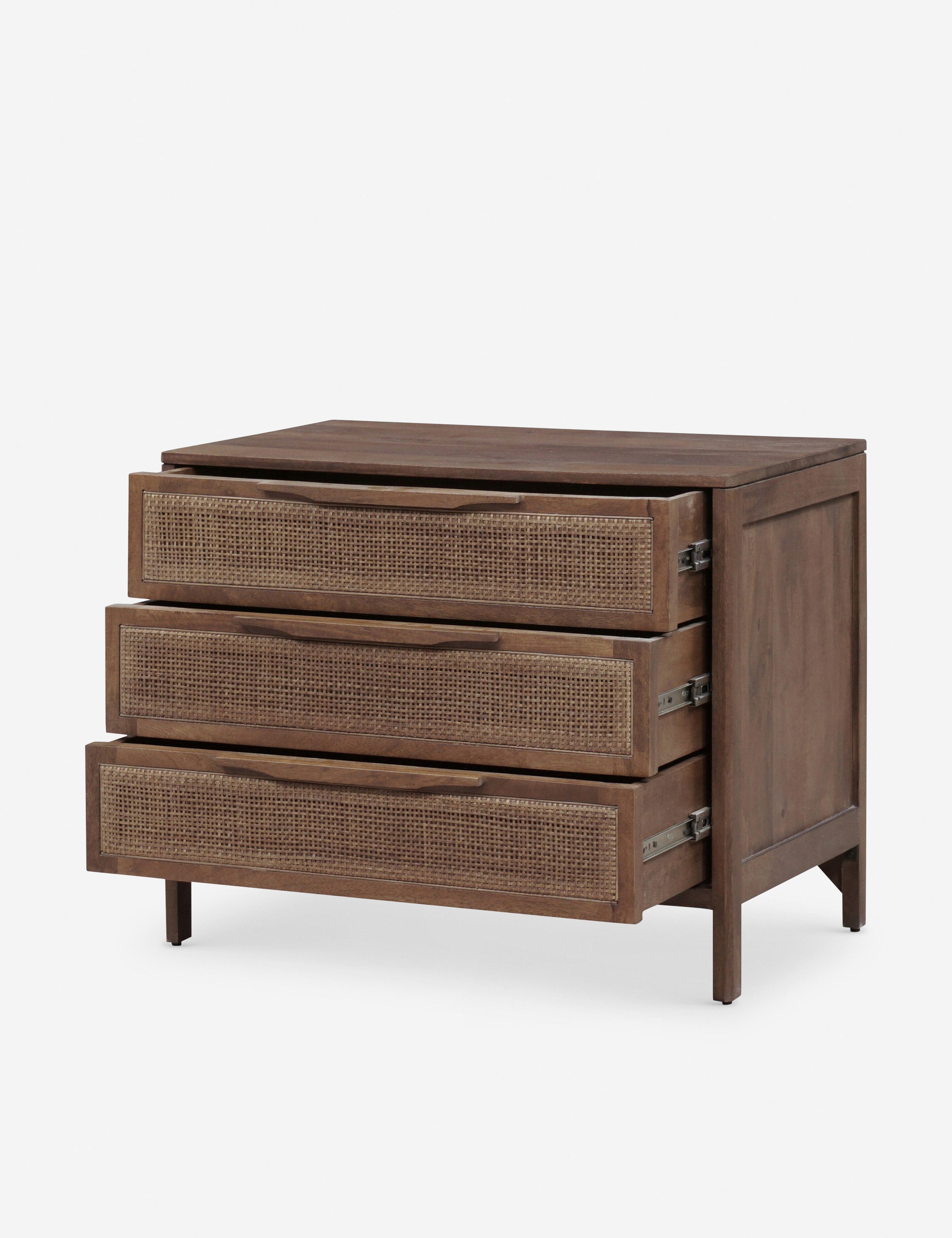 Lulu and Georgia Hannah 3-Drawer Nightstand - view 7