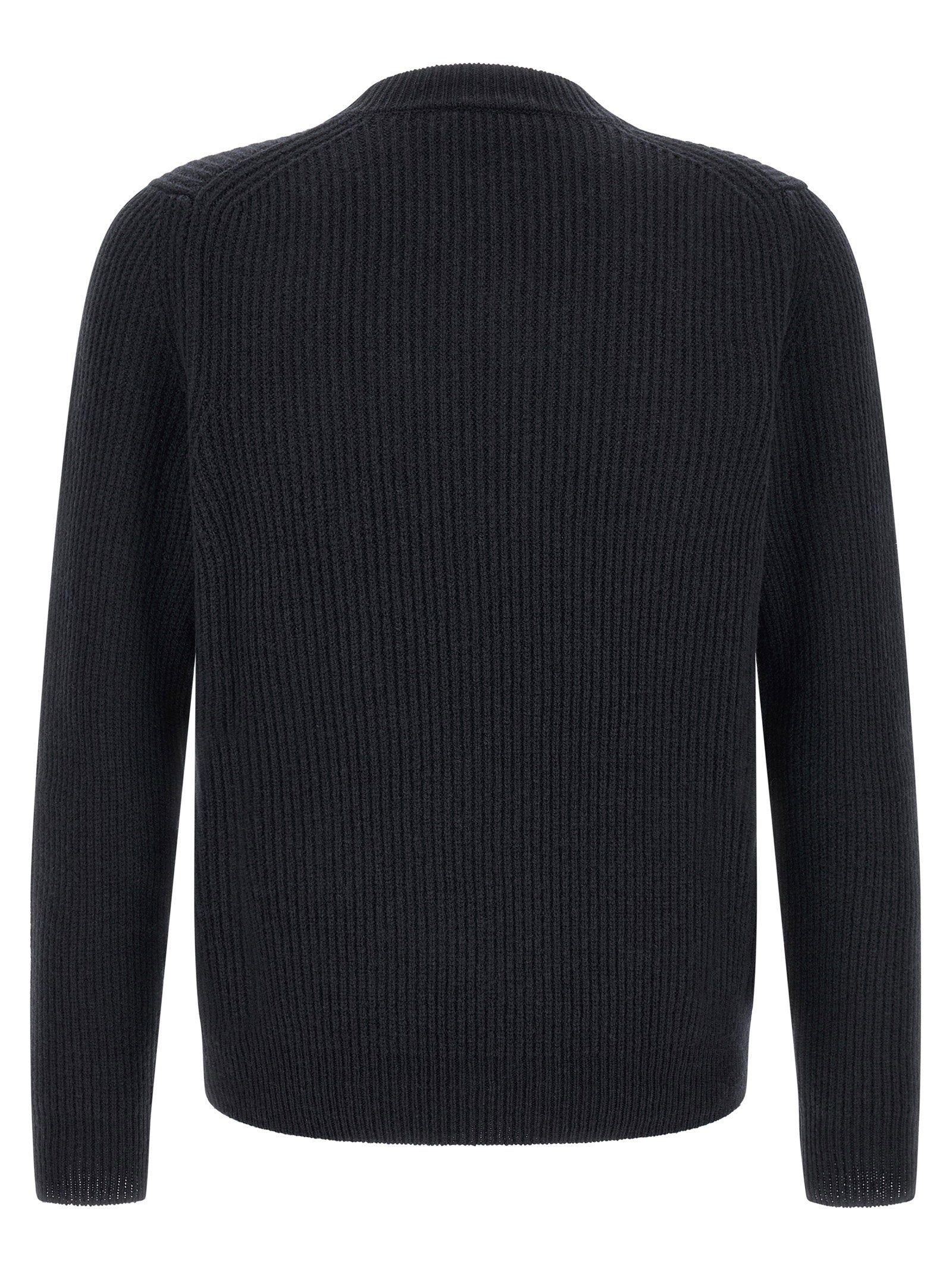 Zanone Ribbed Sweater – 100% virgin wool - view 2