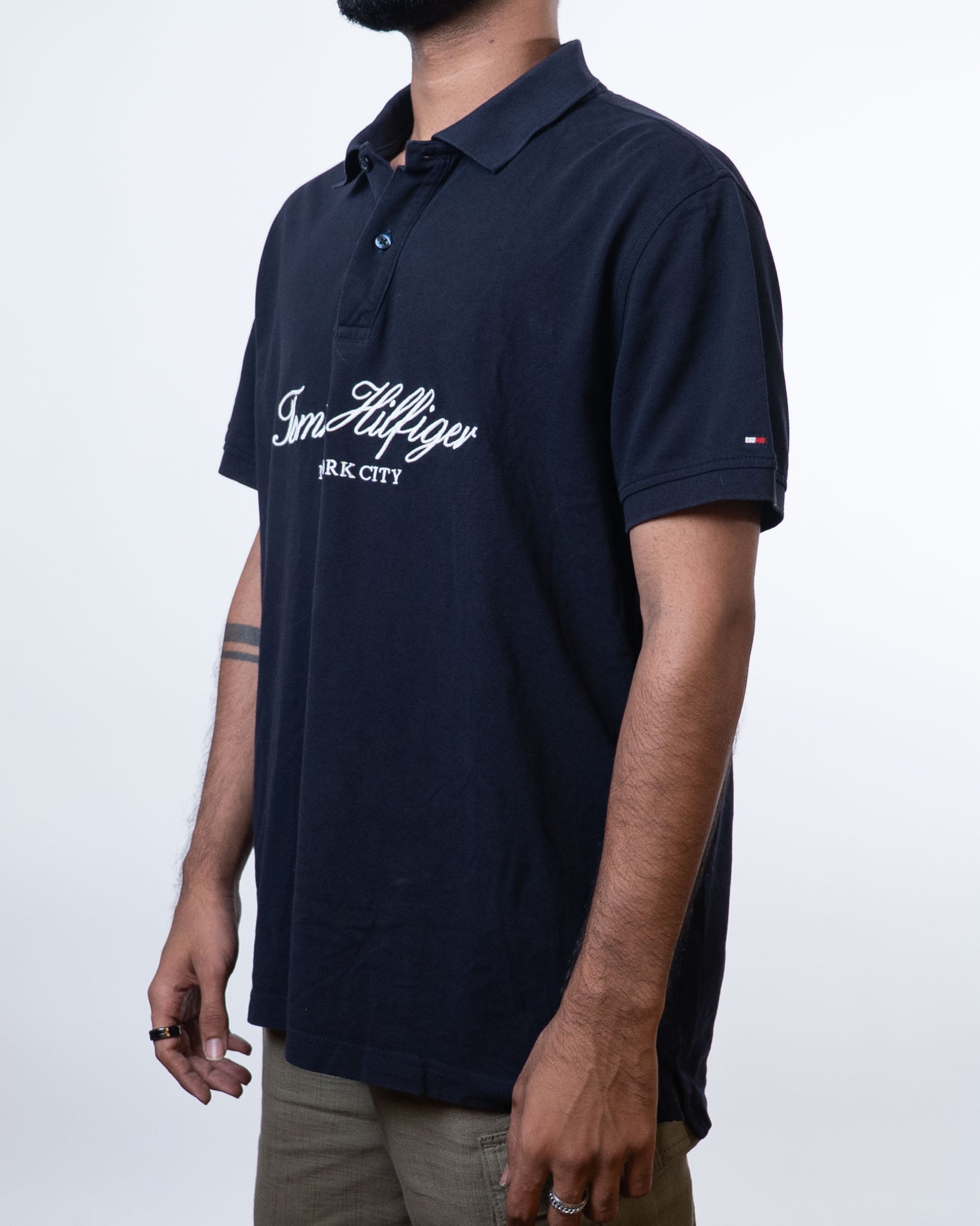 Tommy Hilfiger NYC Navy Blue Polo - view 2