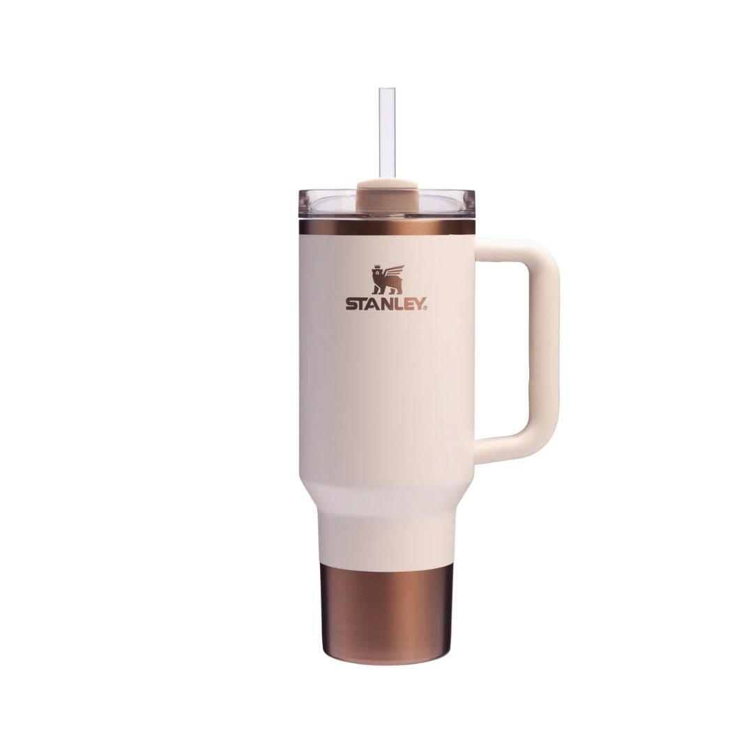 HYPE ELIXIR Stanley Quencher H2.0 Flowstate™ Tumbler | 40 OZ Gilded Sugar