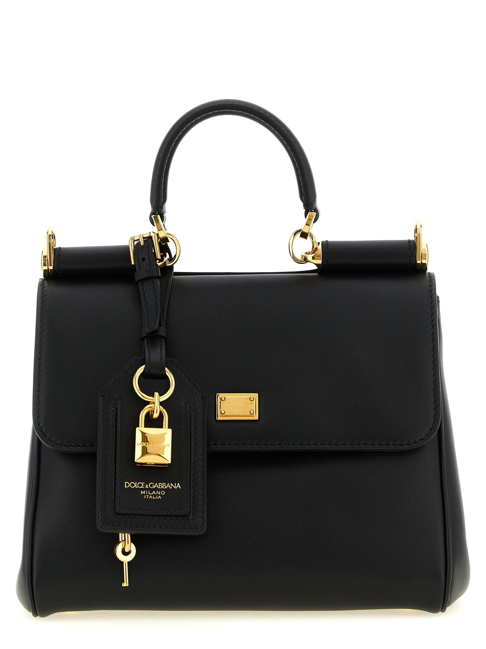Dolce & Gabbana My Sicily Small Handbag – 95% calf leather 5% pvc
