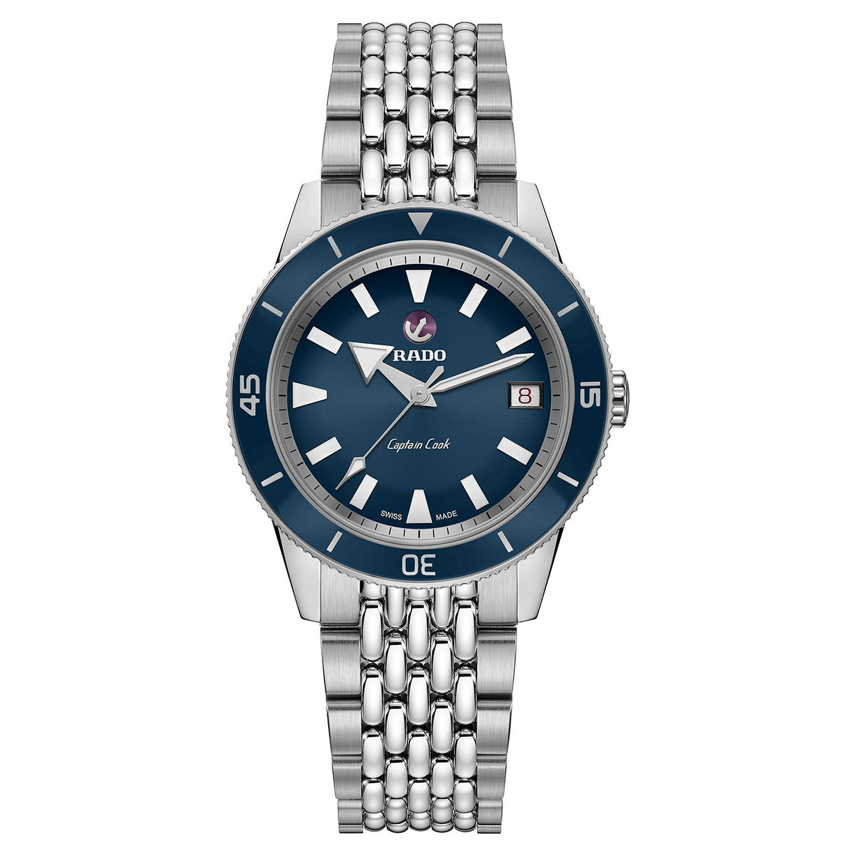 Rado Captain Cook Blue Dial Unisex 37mm - view 4