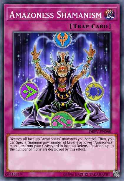 Yu-Gi-Oh! Amazoness Shamanism - DREV-EN088 - Super Rare - 1st Edition