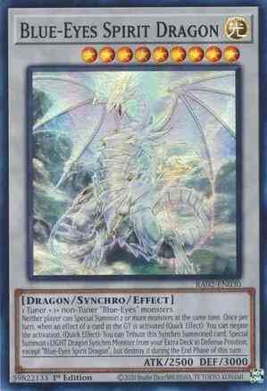 Yu-Gi-Oh! Blue-Eyes Spirit Dragon - RA02-EN030 - Super Rare - 1st Edition