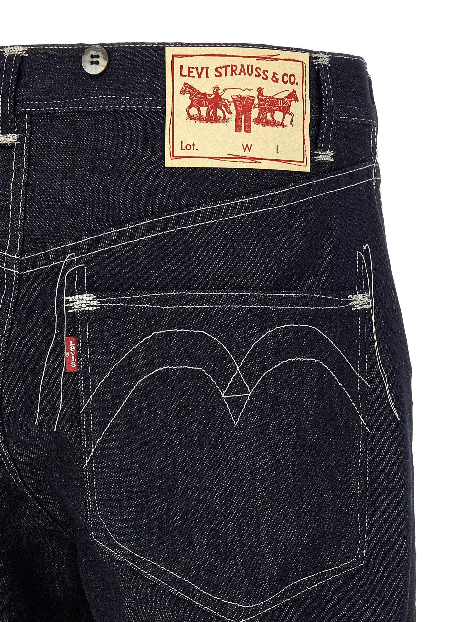 Junya Watanabe X Levis® Jeans – 60% cotton, 40% linen - view 4