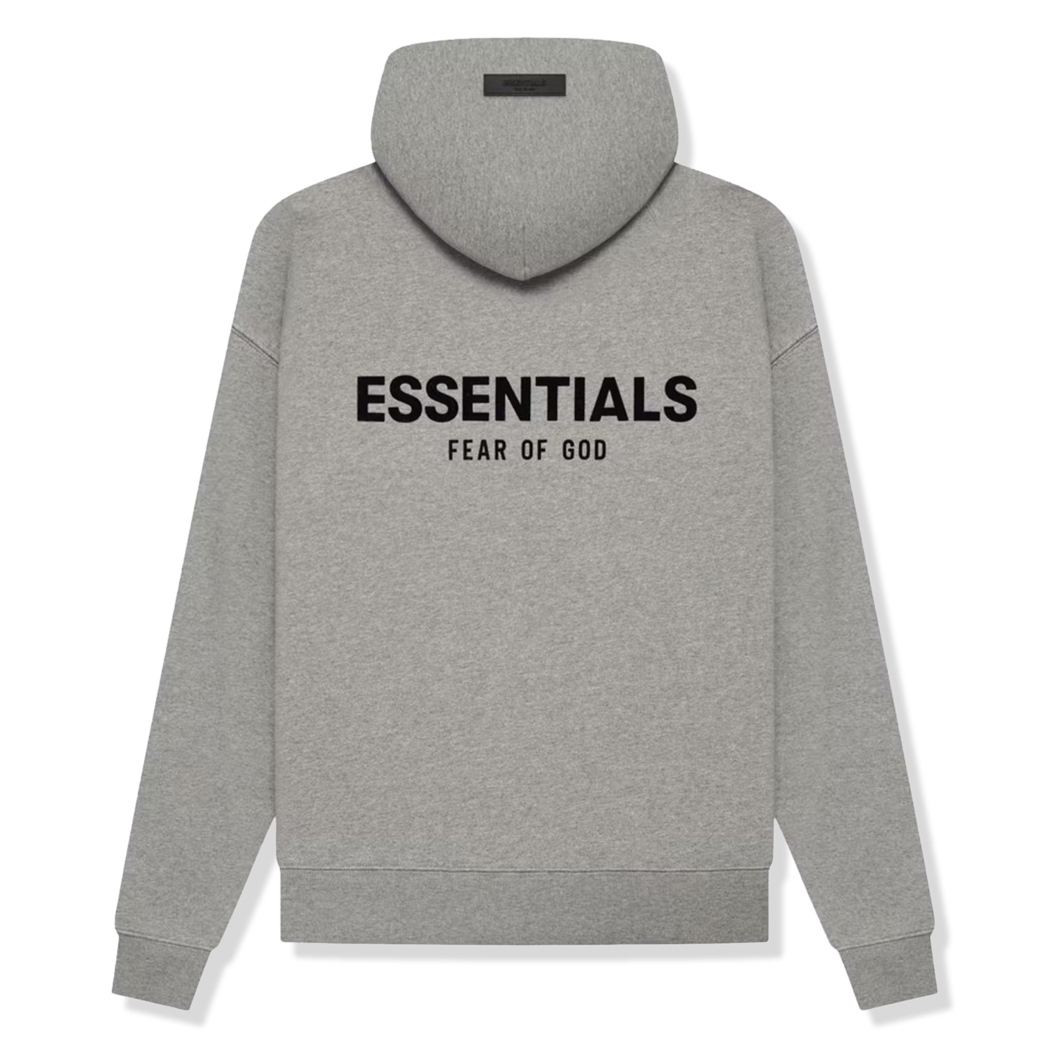 Fear Of God Essentials Dark Oatmeal Hoodie (SS22) - view 2