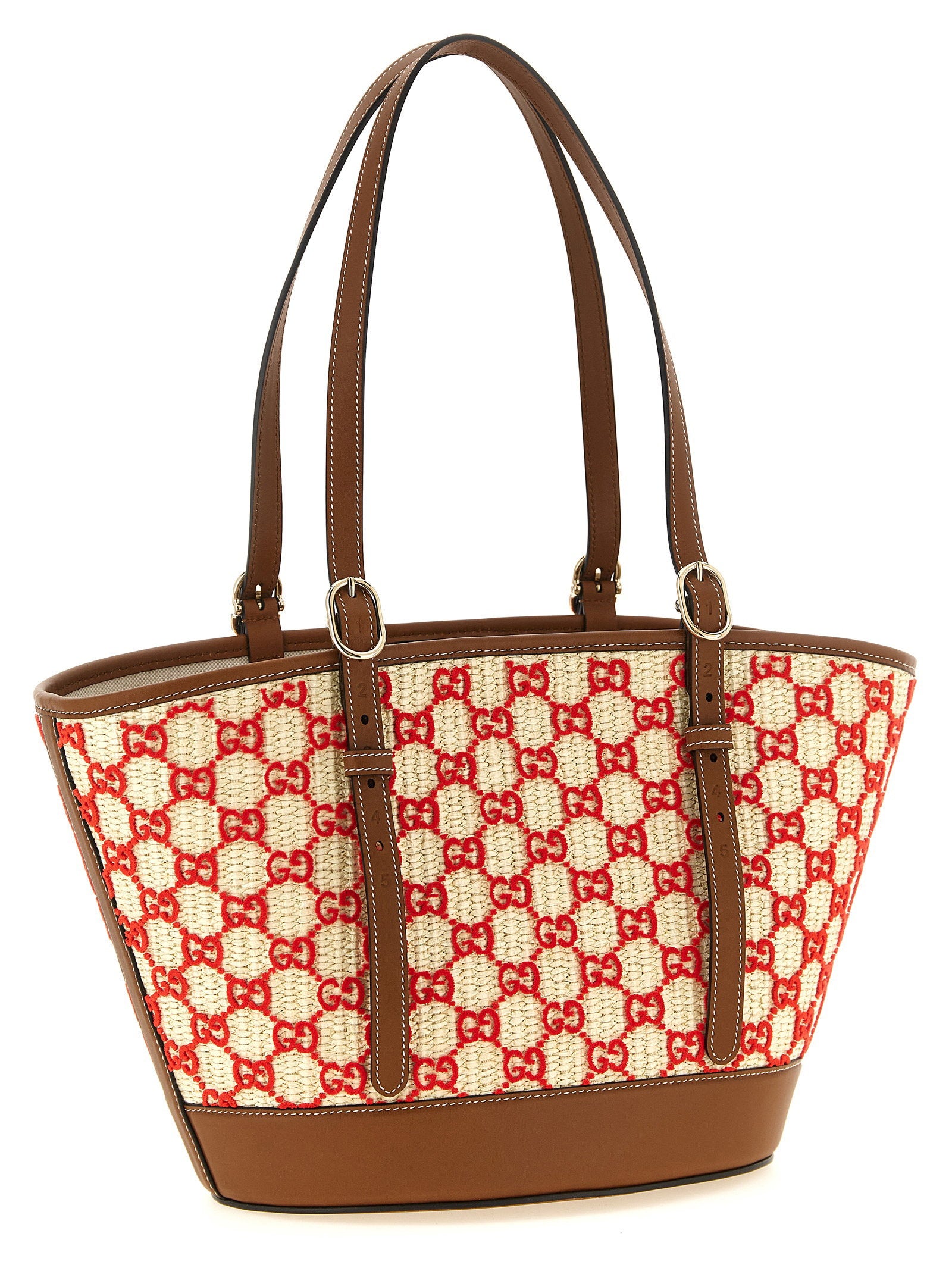 Gucci Small Woven Shopping Bag - view 2