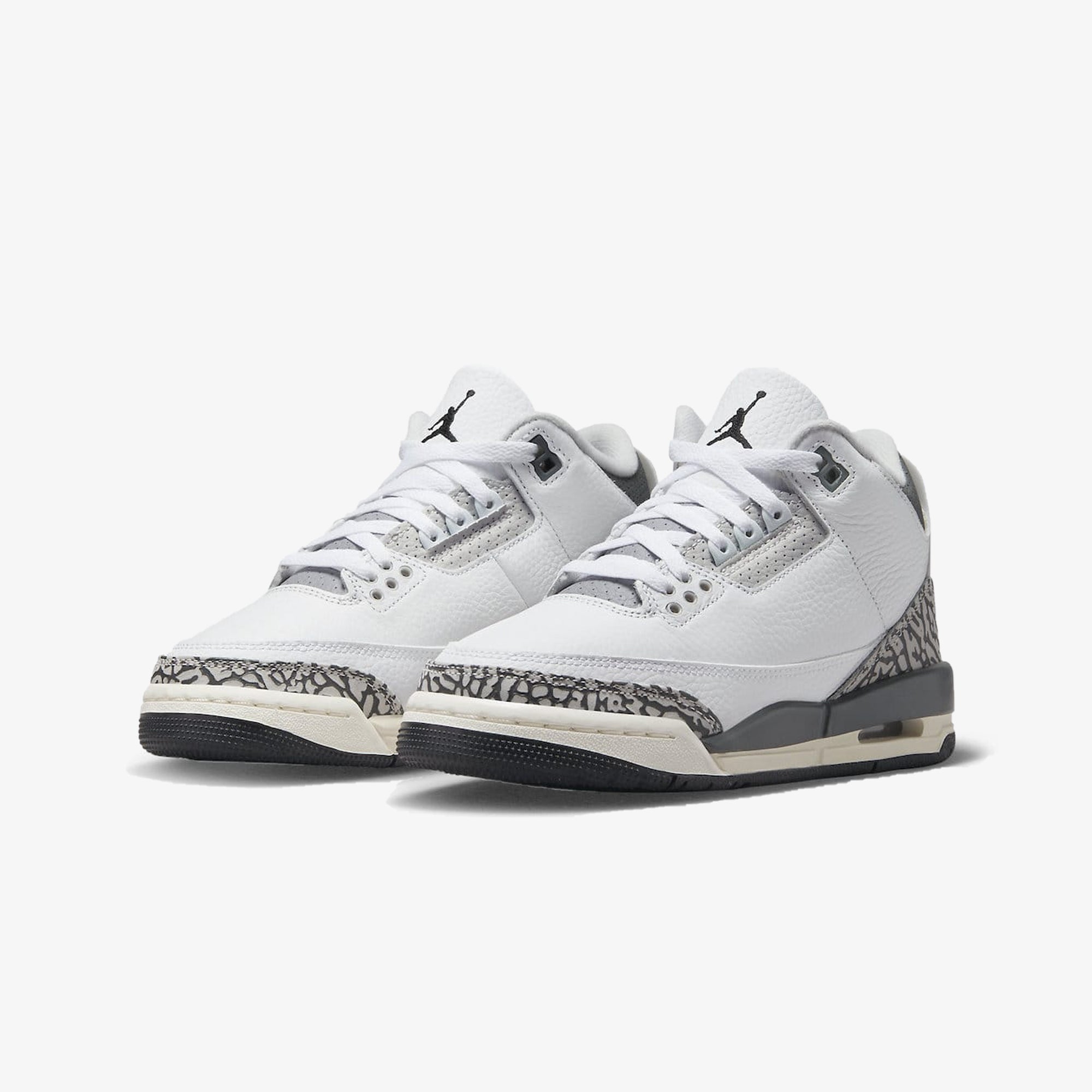 3 retro gs – Jordan | AIR JORDAN 3 RETRO (GS) { WHITE/BLACK-IRON-LIGHT ASH GREY