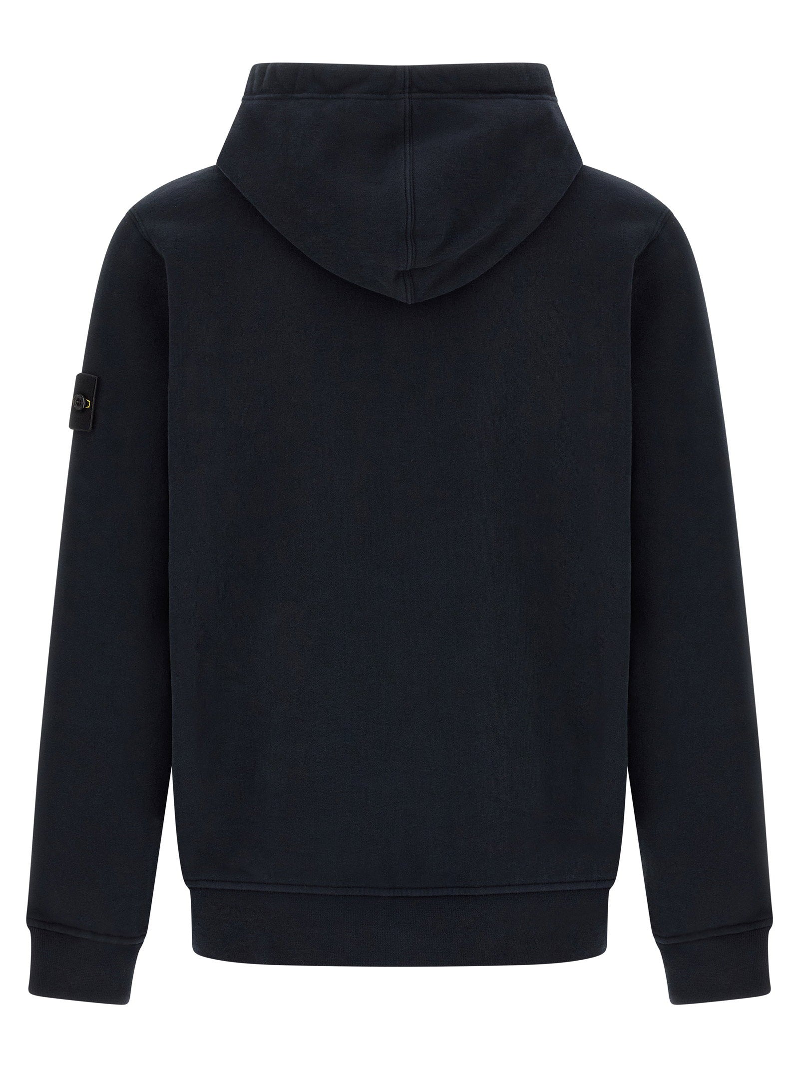 Badge Stone Island Hoodie – 99% cotton, 1% elastane - view 2