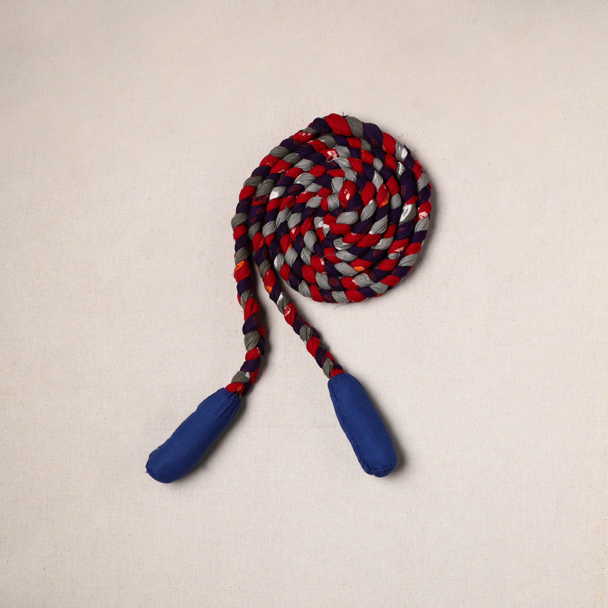 NOORI BAZAR Handmade Upcycled Fabric Skipping Rope 37
