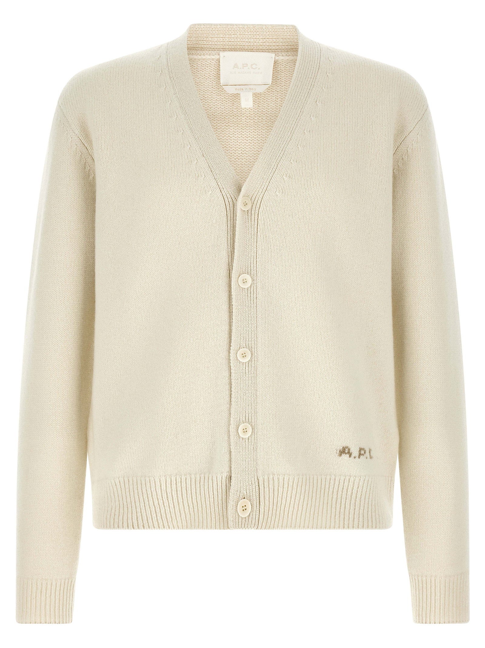 P c kevin – A.p.c. Kevin Cardigan – 100% wool