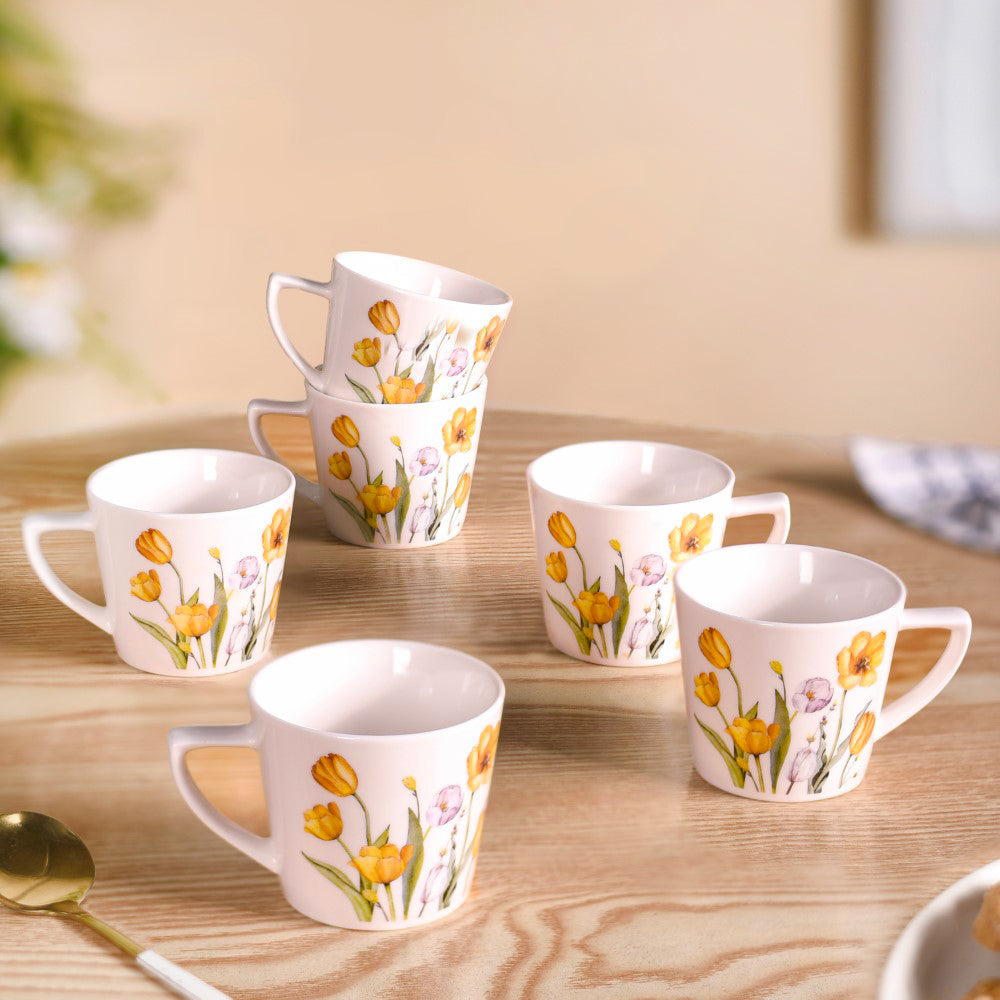 Nestasia Tulip Of The Valley Tea Cup Set Of 6 150ml