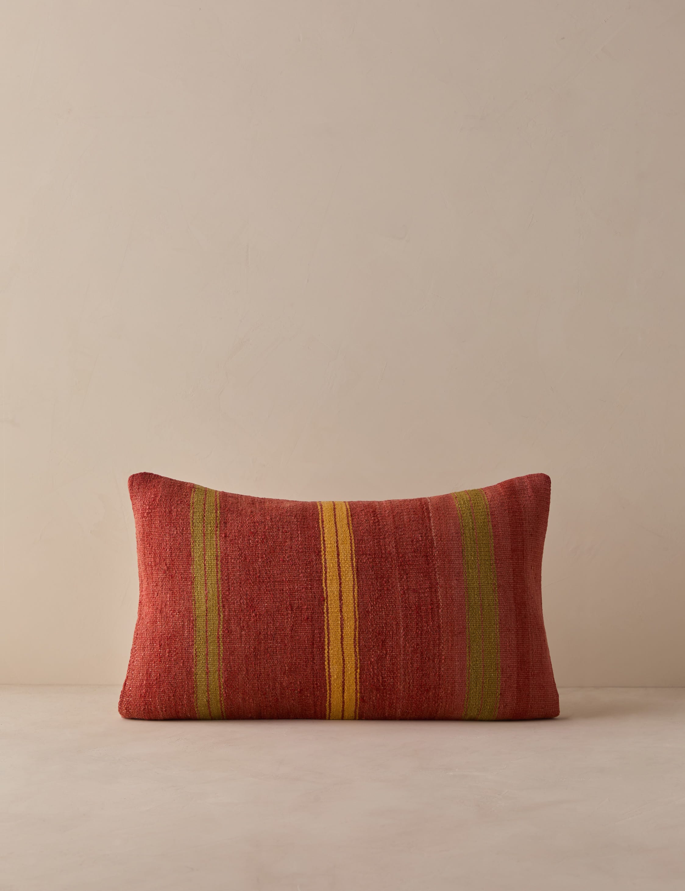 Lulu and Georgia Vintage Lumbar Pillow No. 326, 12" x 20"
