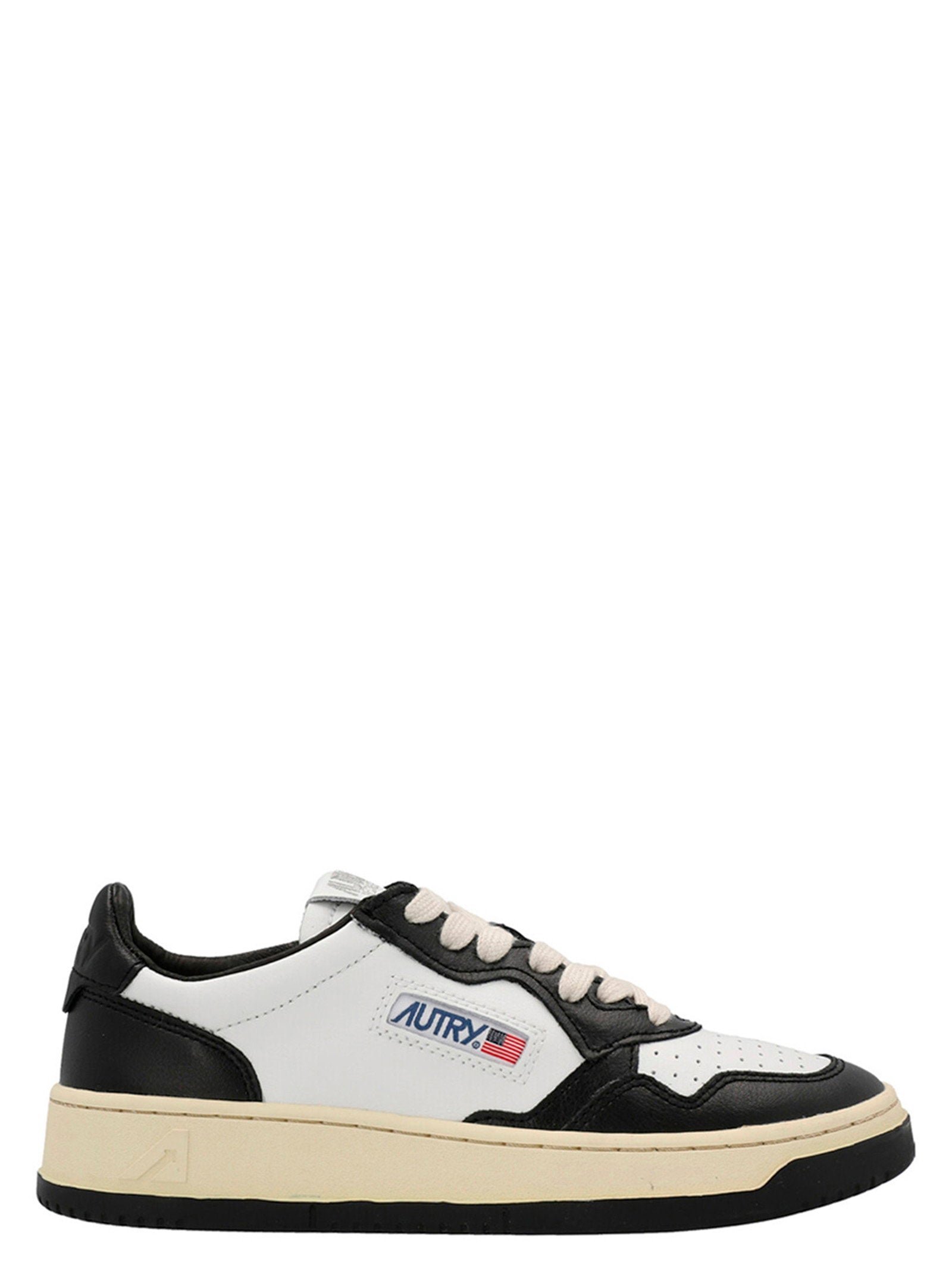 Autry Medalist Low Sneakers – 100% cowhide leather