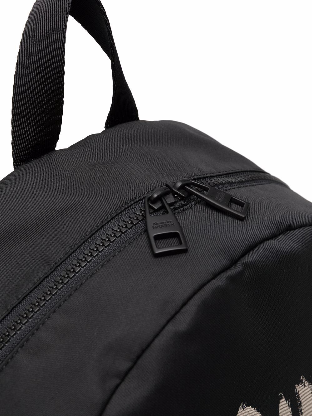 Alexander McQueen Graffiti Metropolitan Backpack - view 2