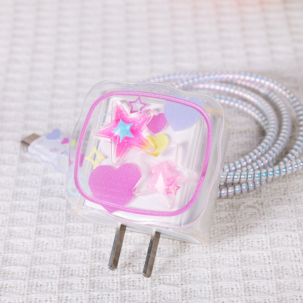 Peeperly Galaxy Glow Star Charger Protector Kit - view 3