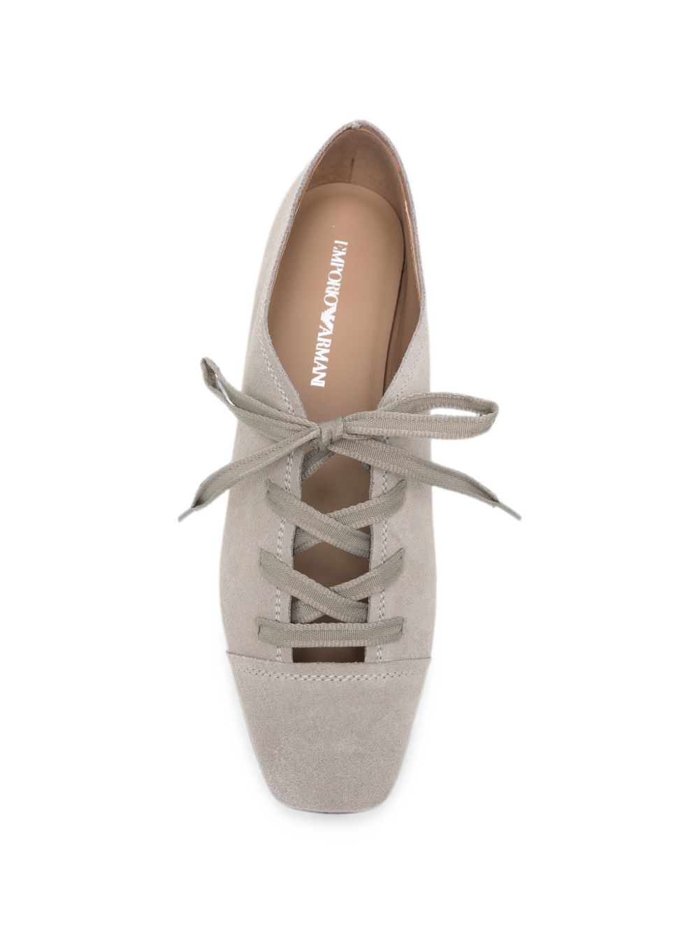 Emporio Armani Flat shoes BEIGE - view 2