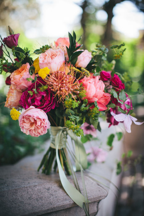 fiftyflowers.com Bright & Textured Earth Glam Wedding - view 2