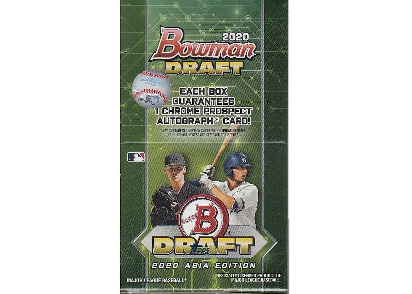 2020 Bowman Draft Asia Baseball Hobby Box