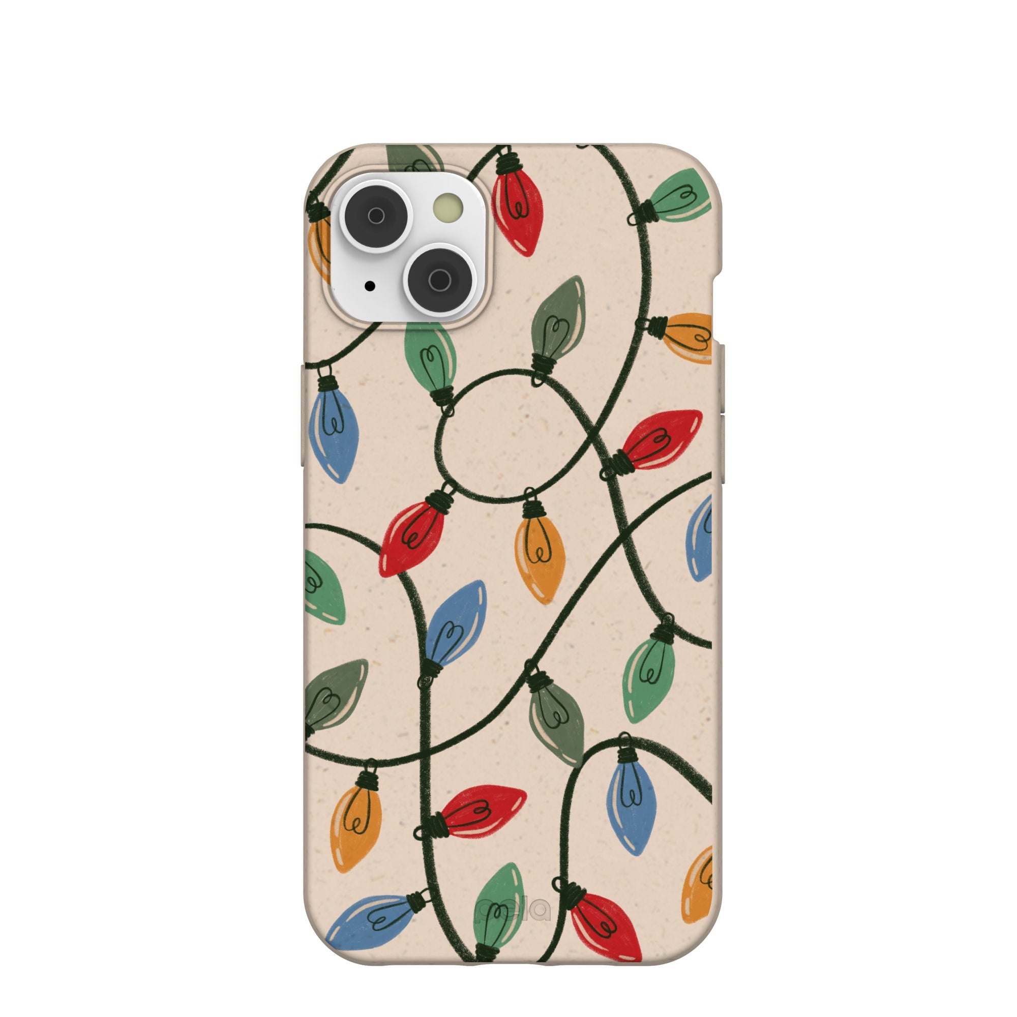 Pela Case Seashell Holiday Lights iPhone 14 Plus Case