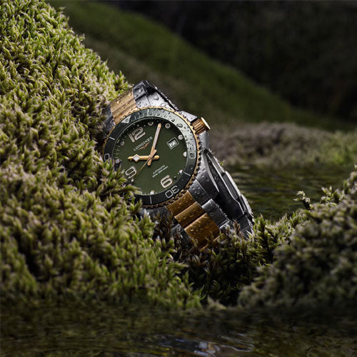 Longines Hydroconquest Green Matt Dial Men 41mm - view 5