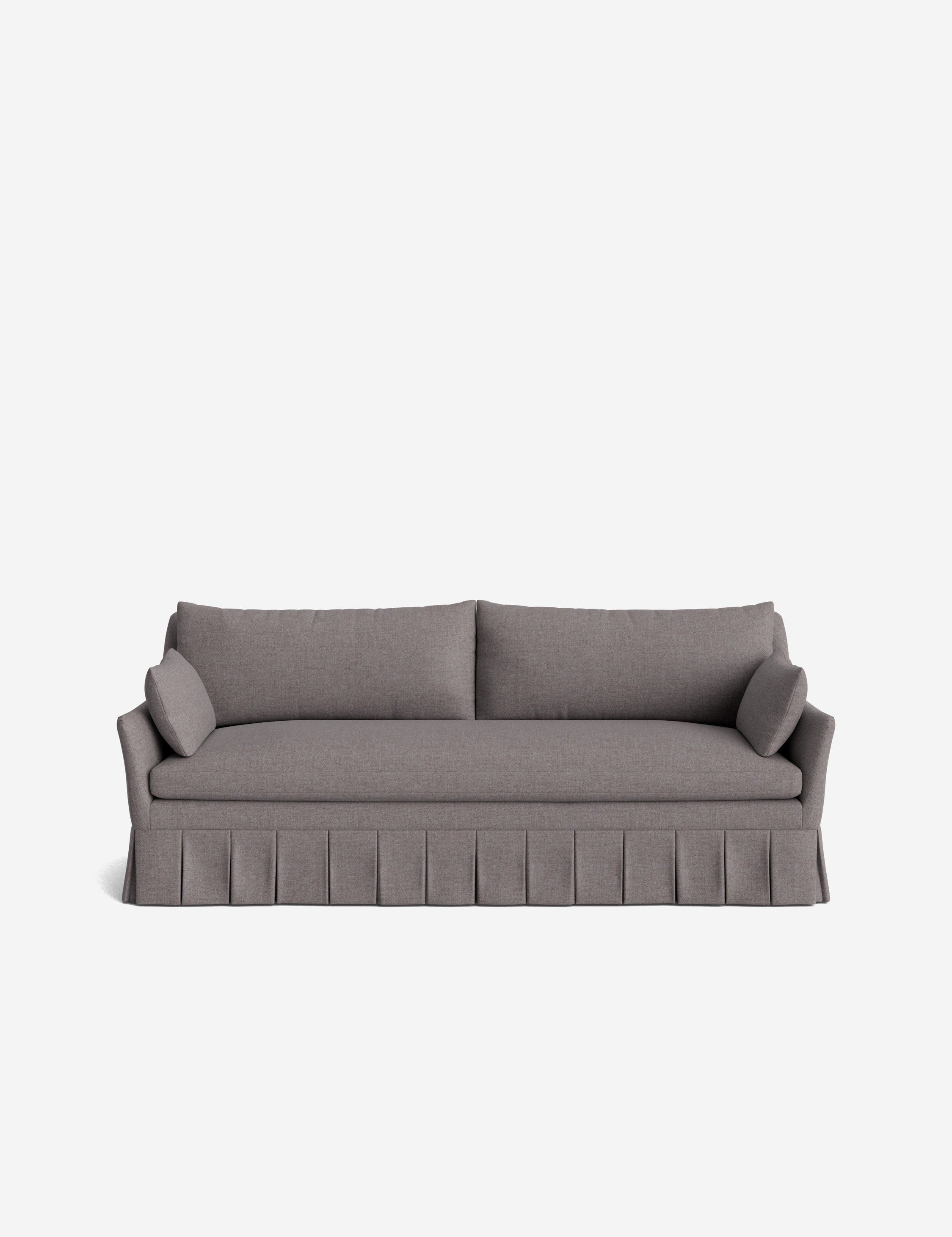 Lulu and Georgia Portola Pleated Sofa - view 95